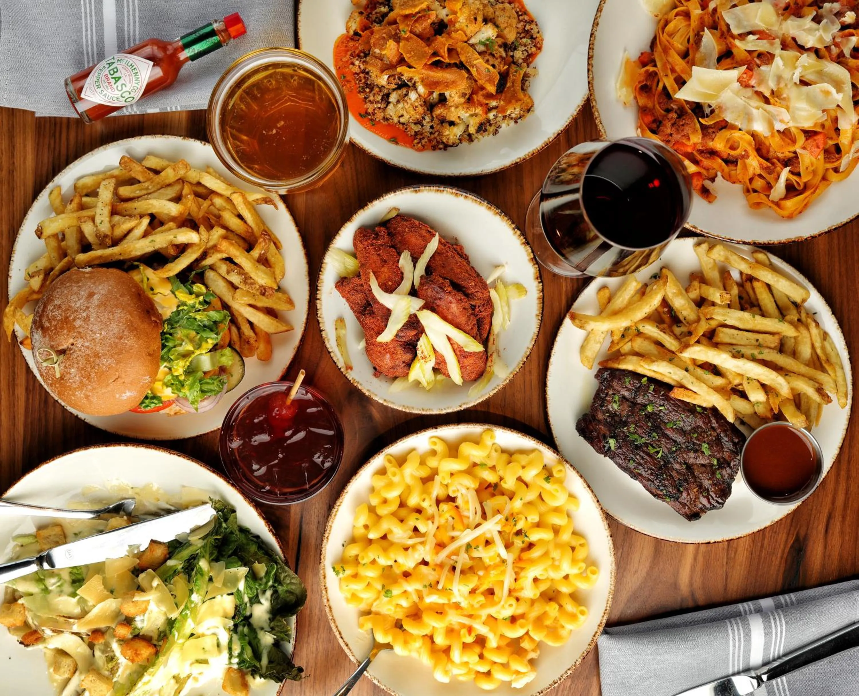 Restaurant/places to eat in Hilton Orrington/Evanston