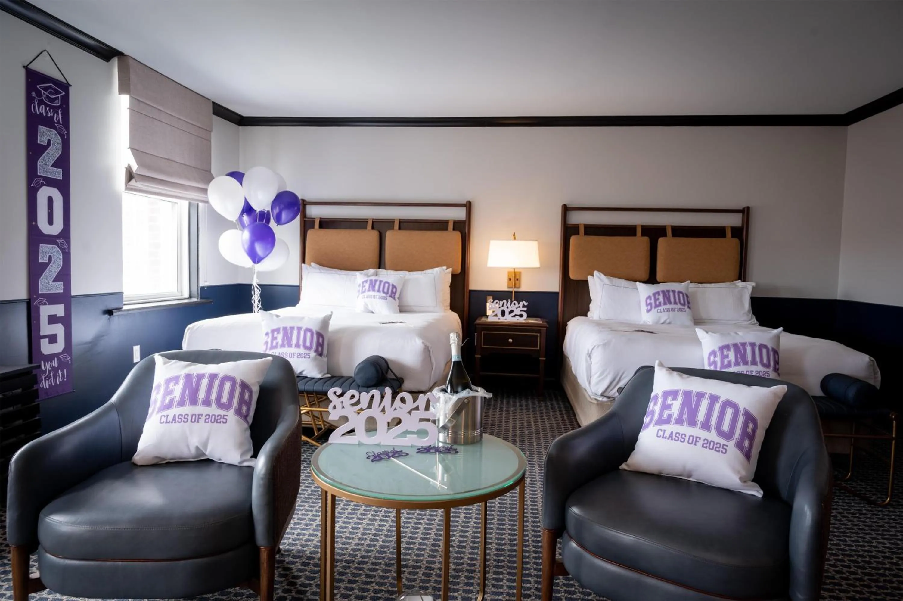 Bed in Hilton Orrington/Evanston