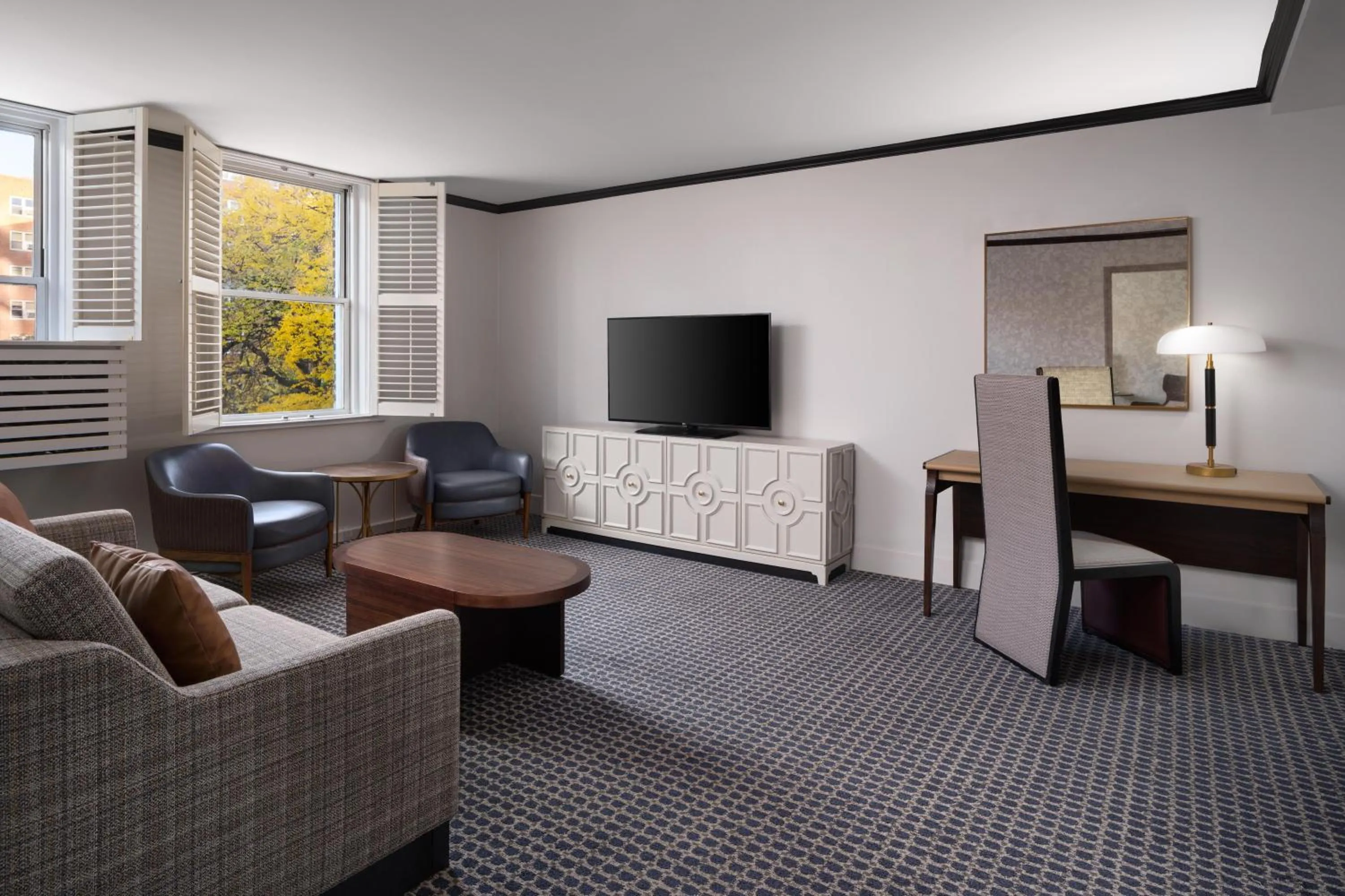 Living room in Hilton Orrington/Evanston