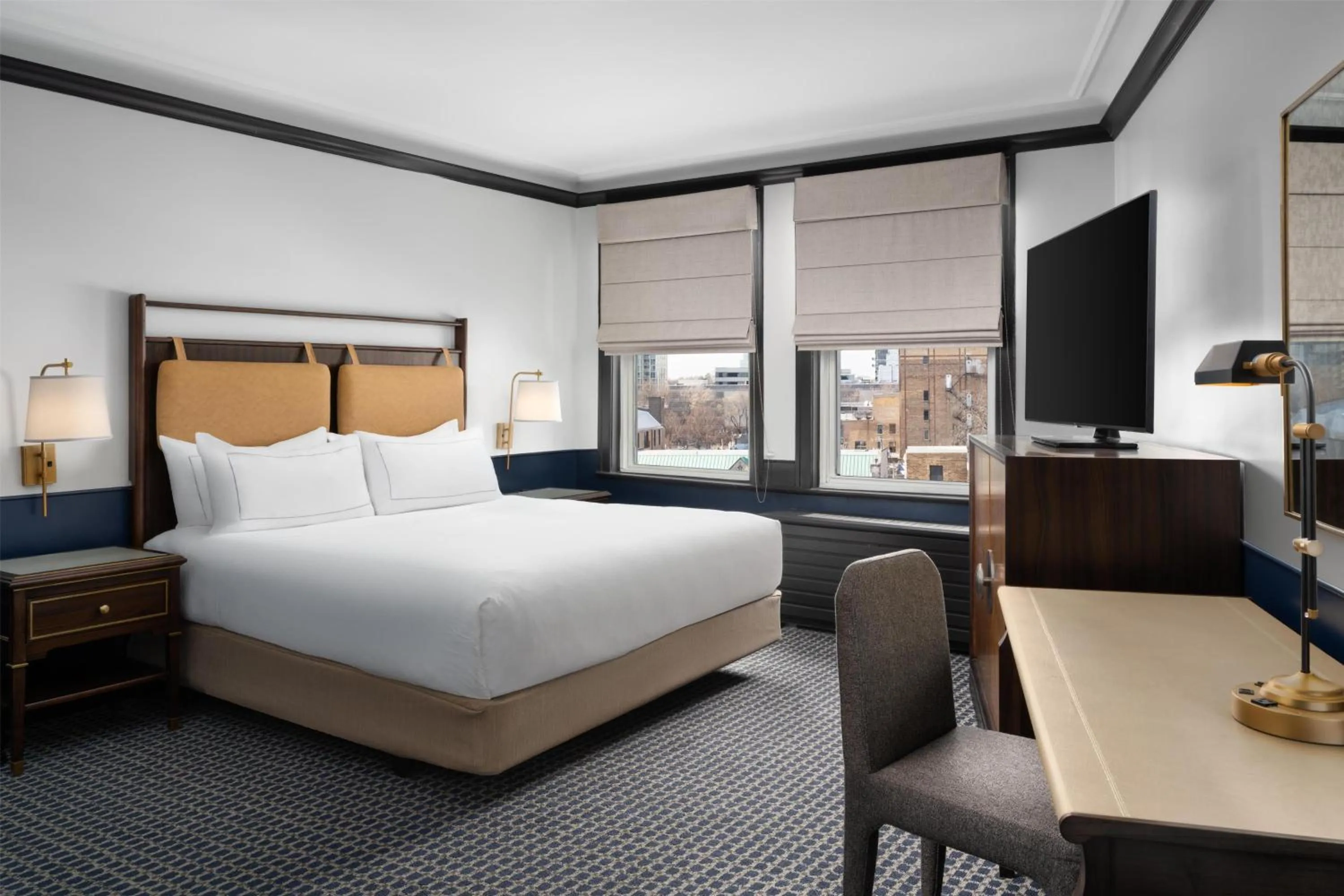 Bed in Hilton Orrington/Evanston