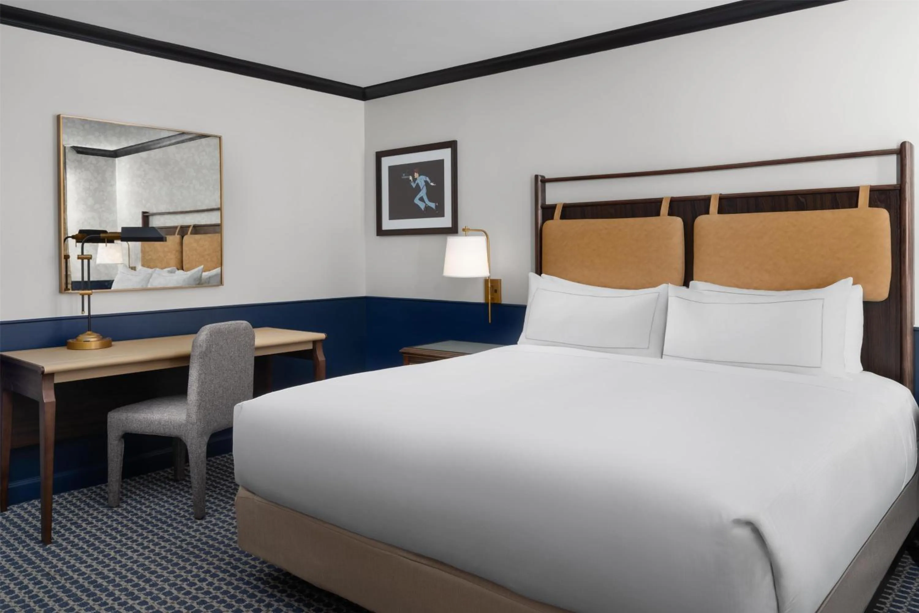 Bedroom, Bed in Hilton Orrington/Evanston