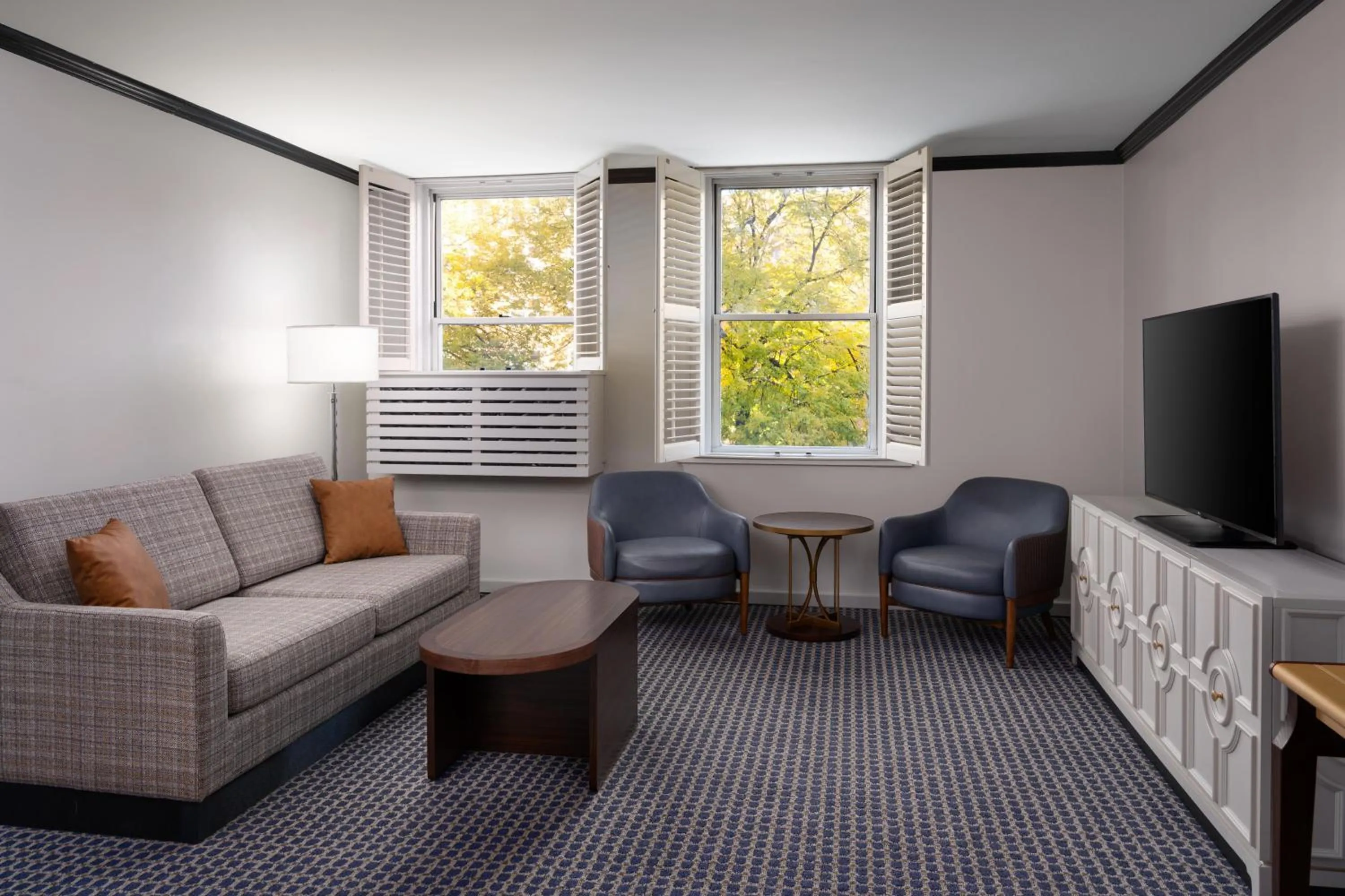 Living room in Hilton Orrington/Evanston