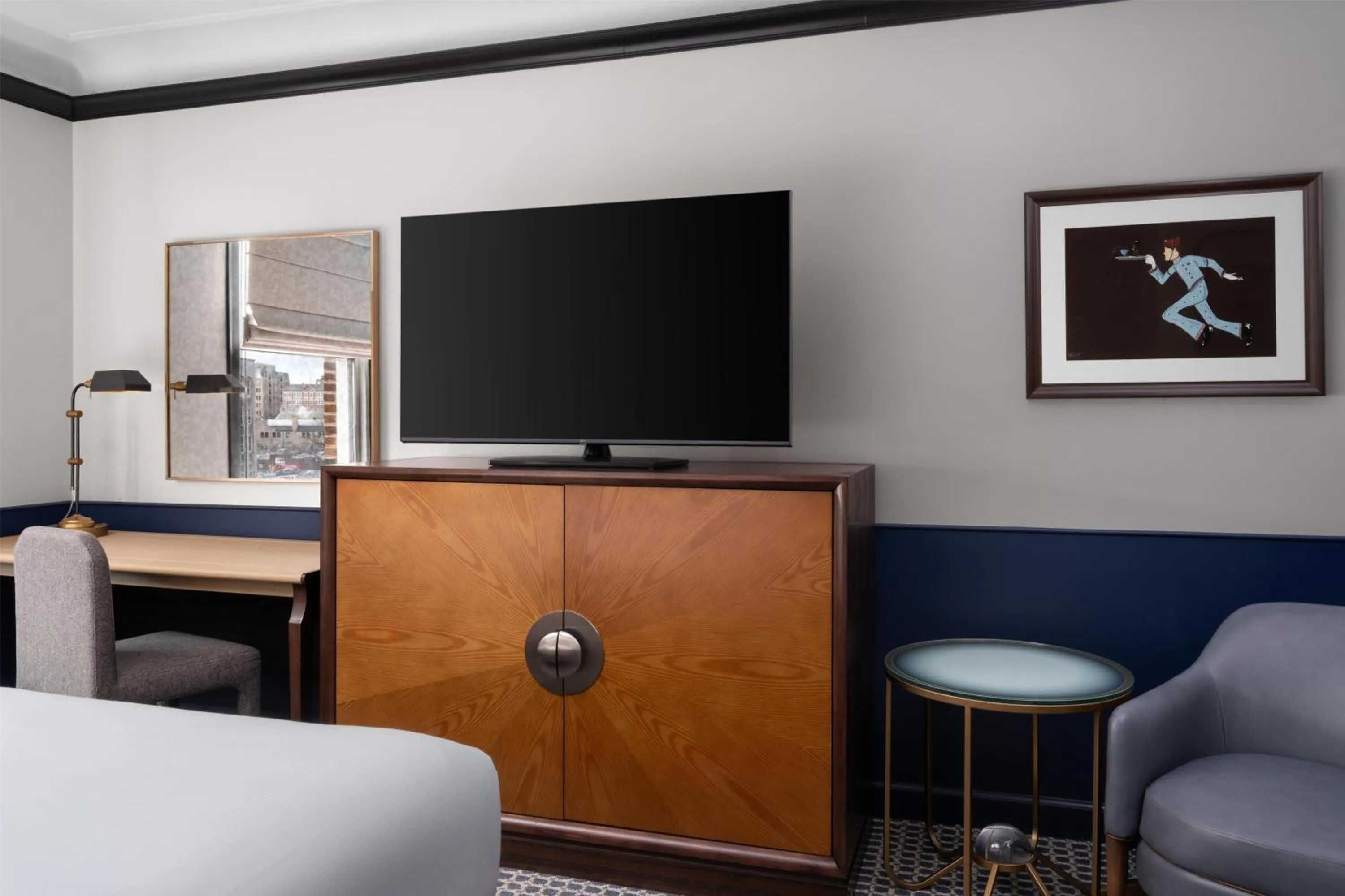 Bedroom in Hilton Orrington/Evanston