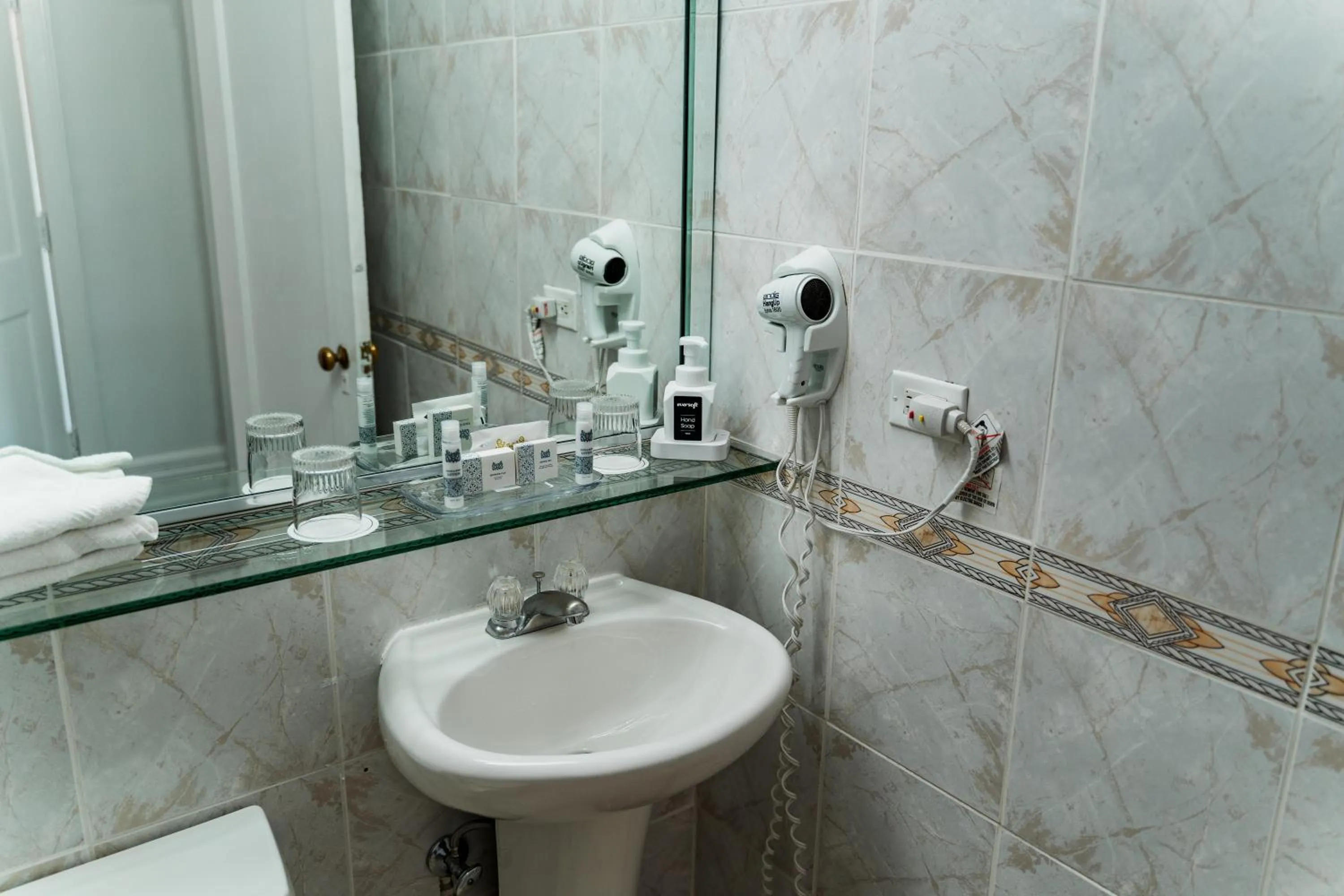 Toilet in Congress Plaza Hotel Chicago