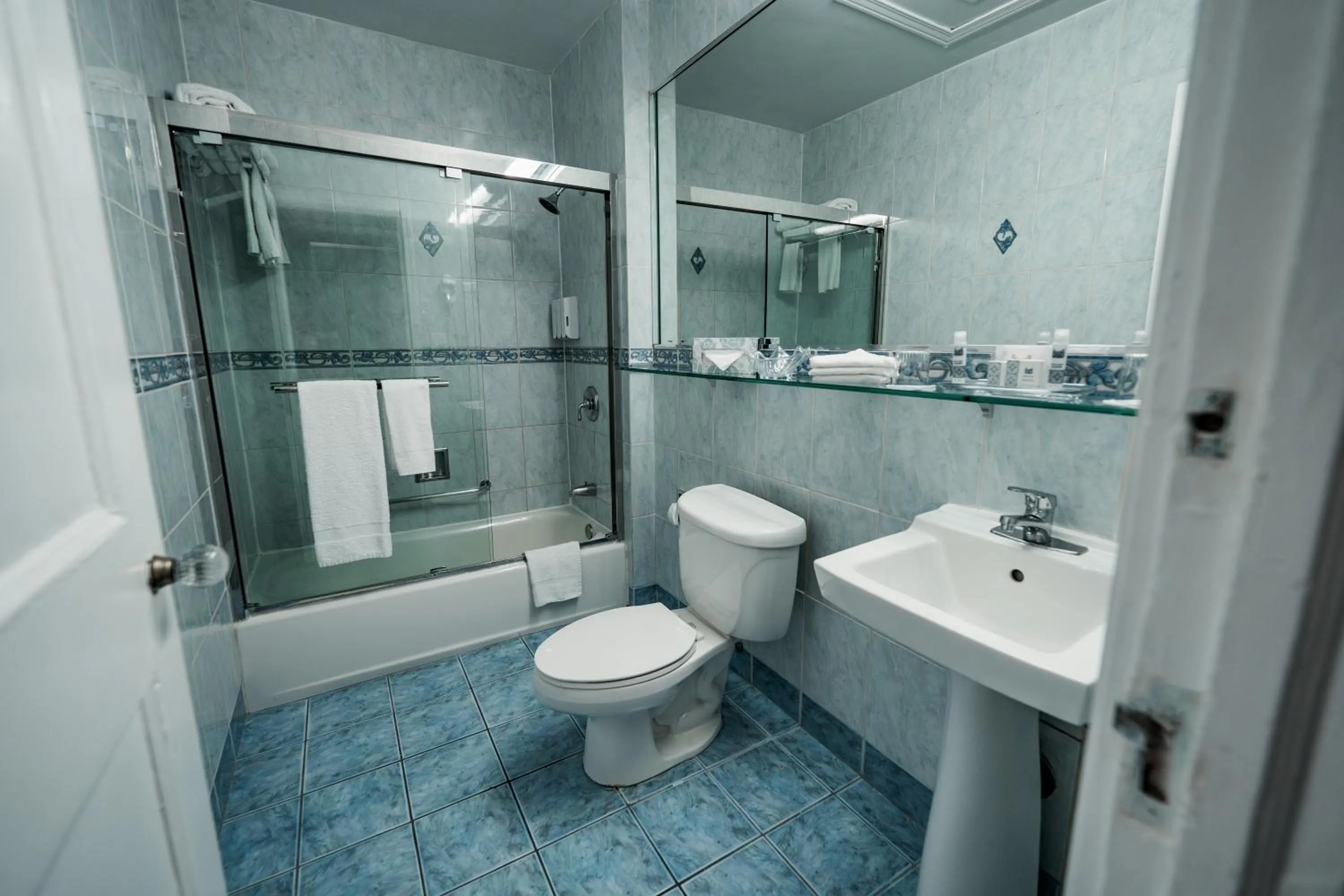 Bathroom in Congress Plaza Hotel Chicago