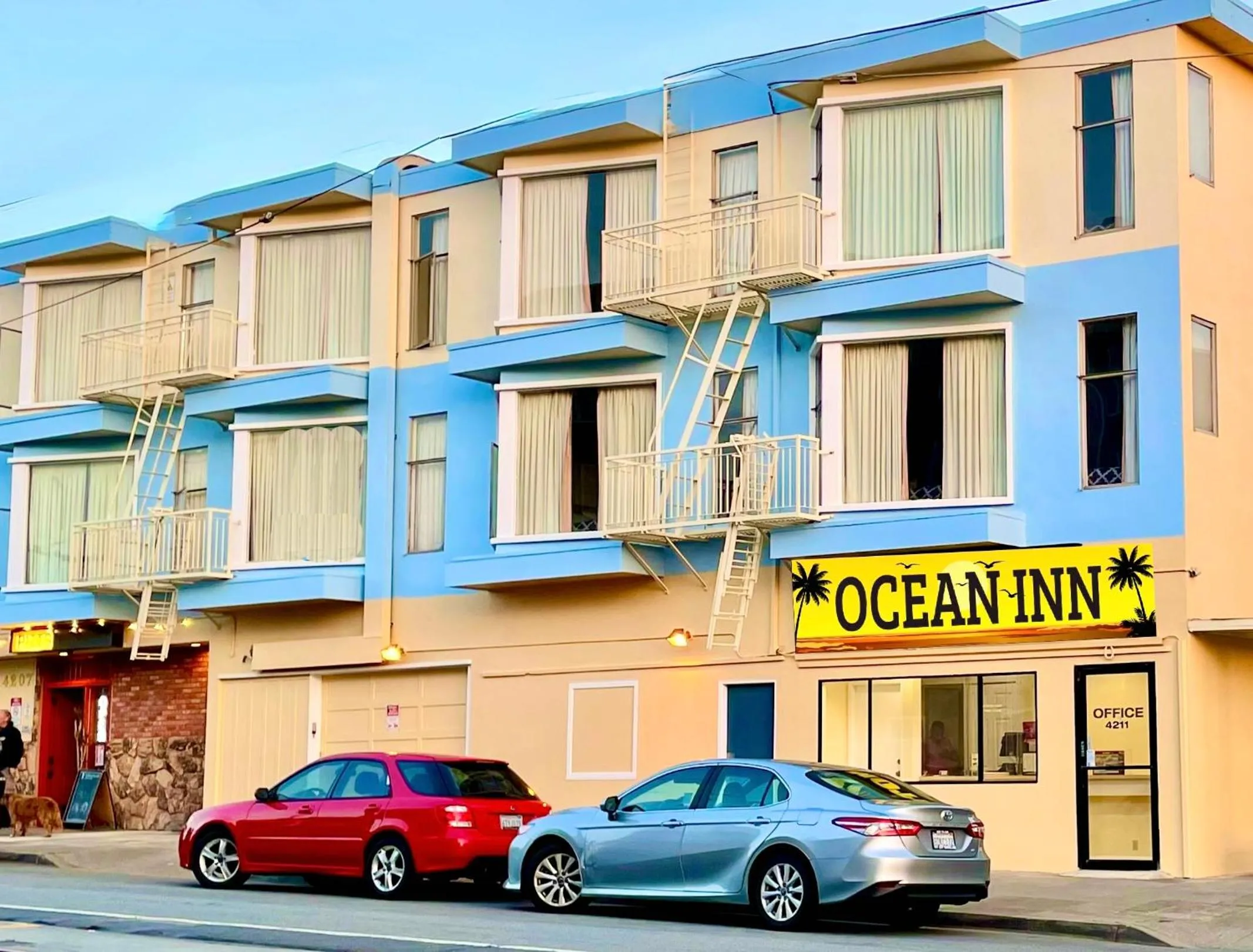 Property building in Ocean Inn