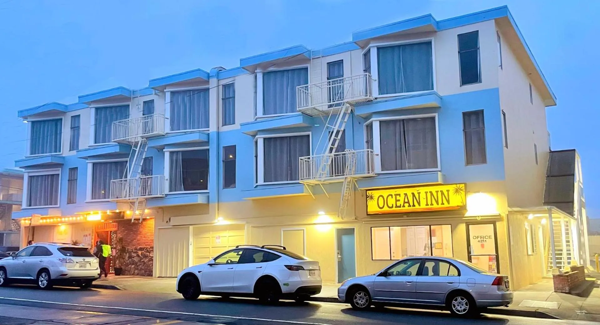 Property building in Beach Motel