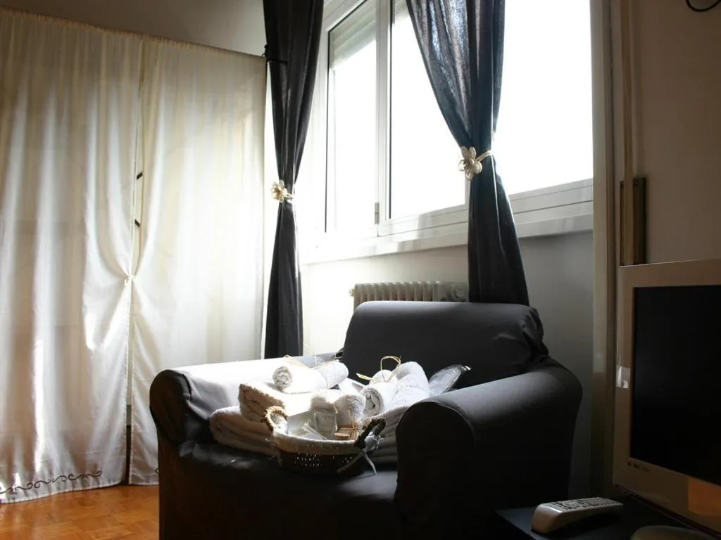 Bedroom in Le Fate Apartments