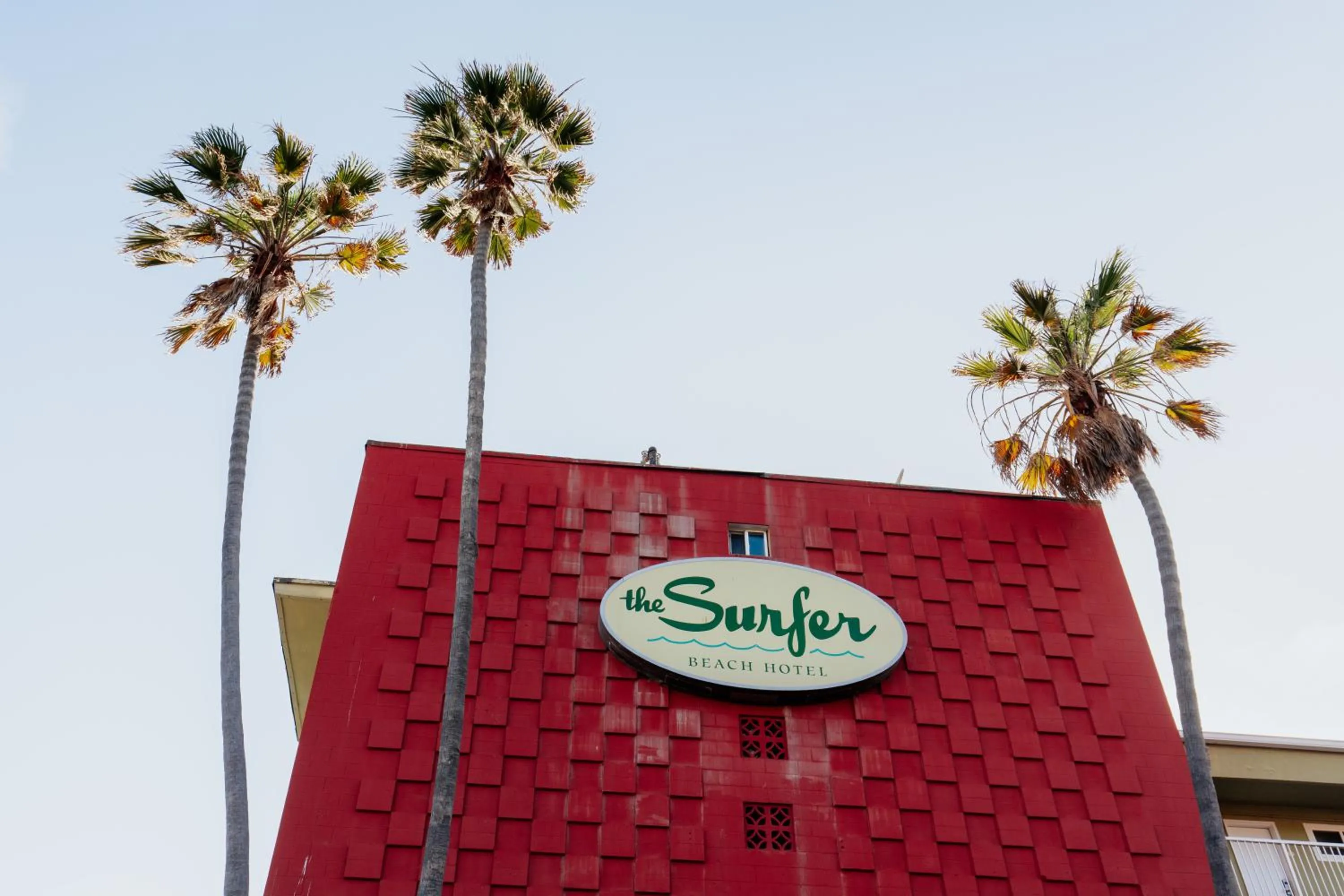 Property logo or sign in Surfer Beach Hotel