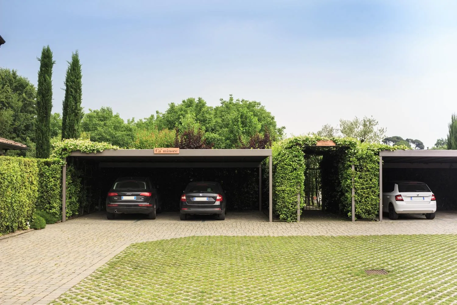 Parking in B&B a Ca' Minore Franciacorta