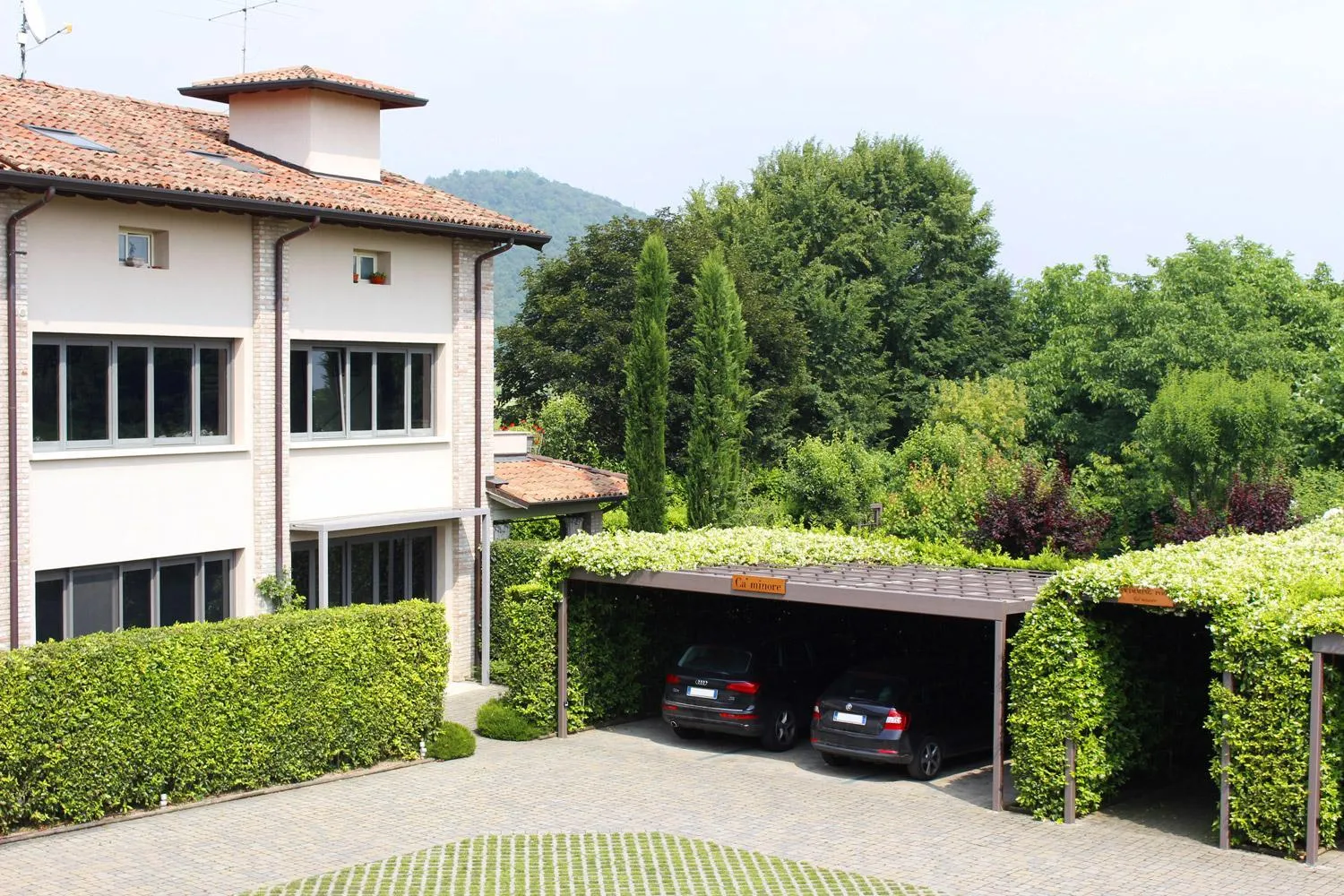 Parking in B&B a Ca' Minore Franciacorta
