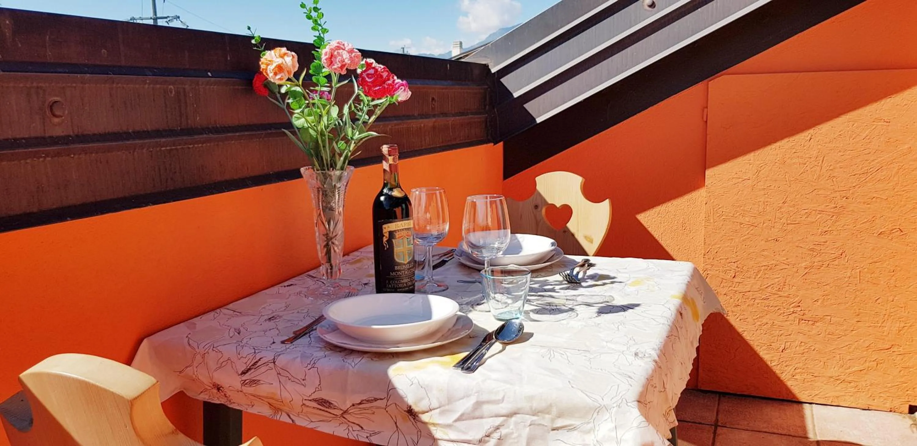 Balcony/Terrace in Bed & Breakfast Paradiso