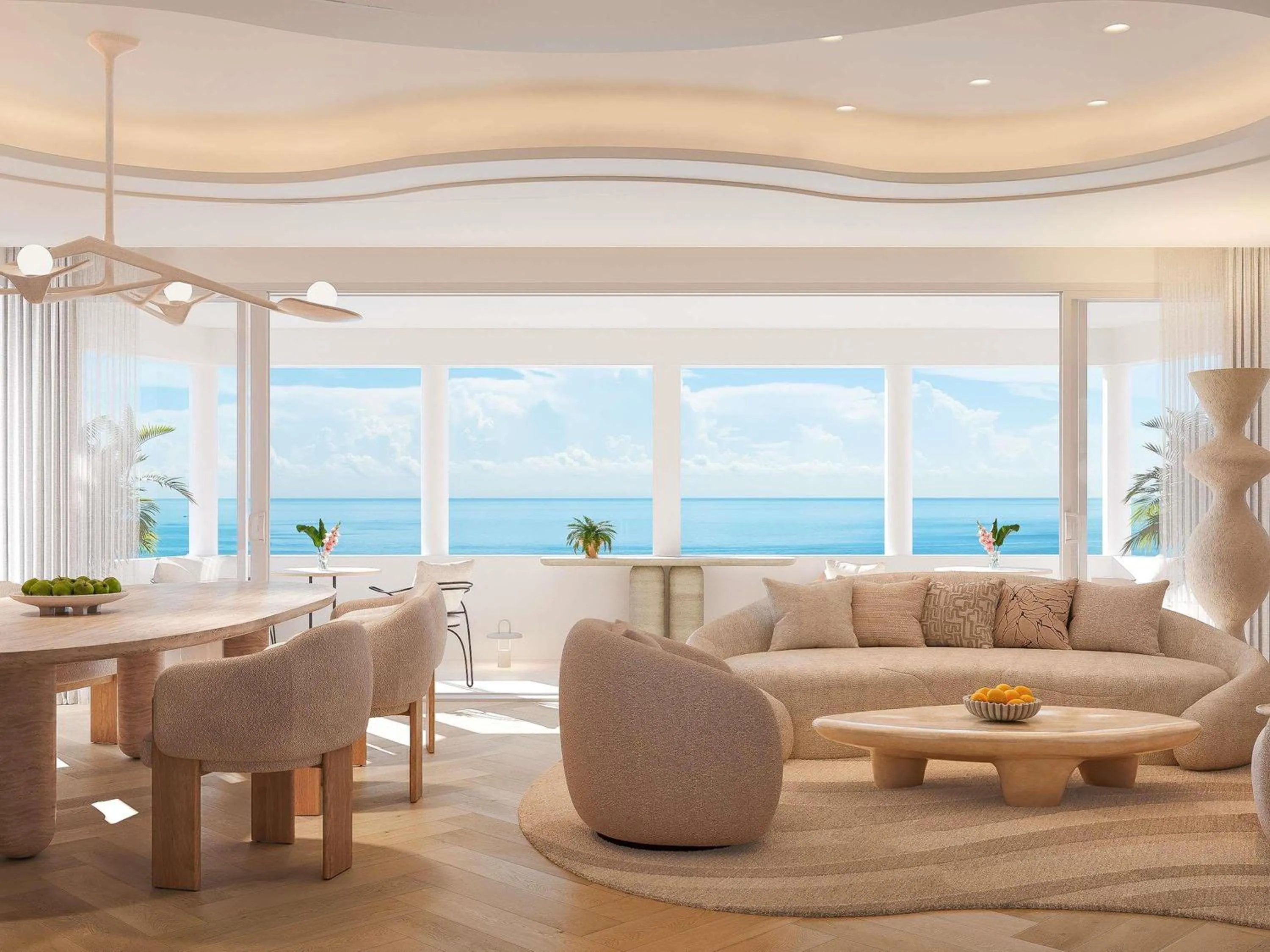 Bedroom in Delano Miami Beach