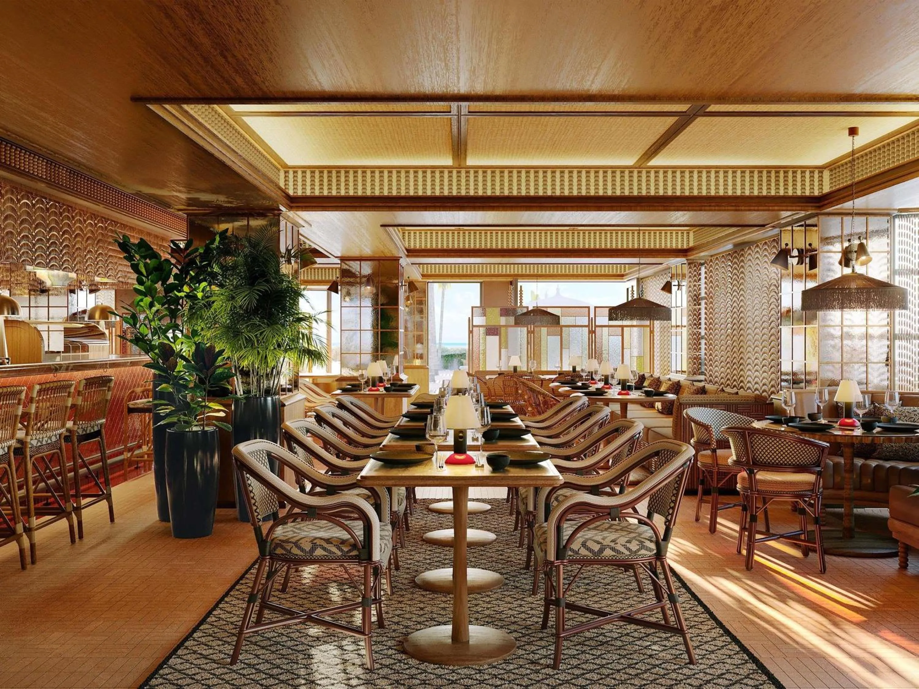 Restaurant/places to eat in Delano Miami Beach