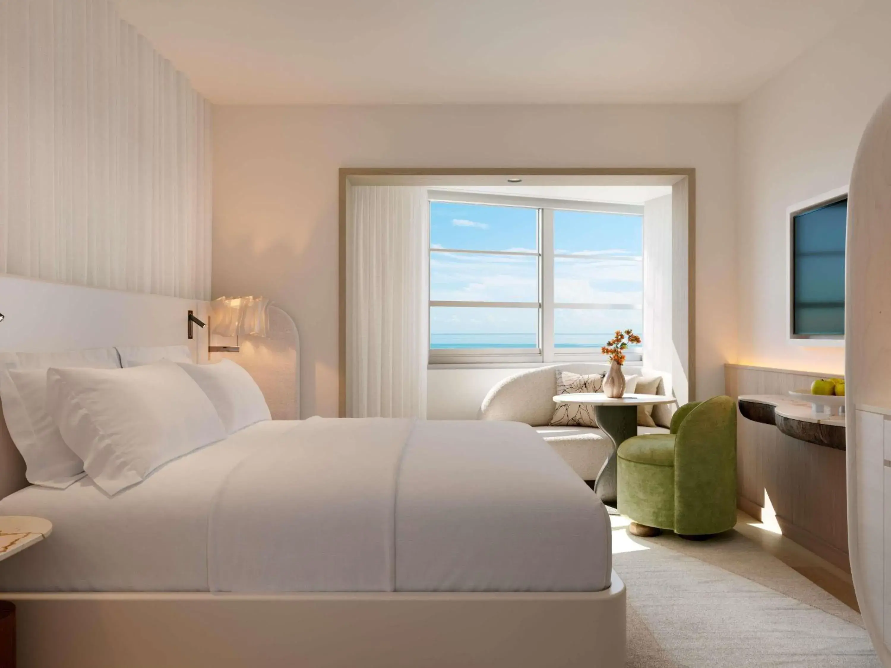 Two-Bedroom Suite with Ocean View in Delano Miami Beach Two-Bedroom Suite with Ocean View in Delano Miami Beach