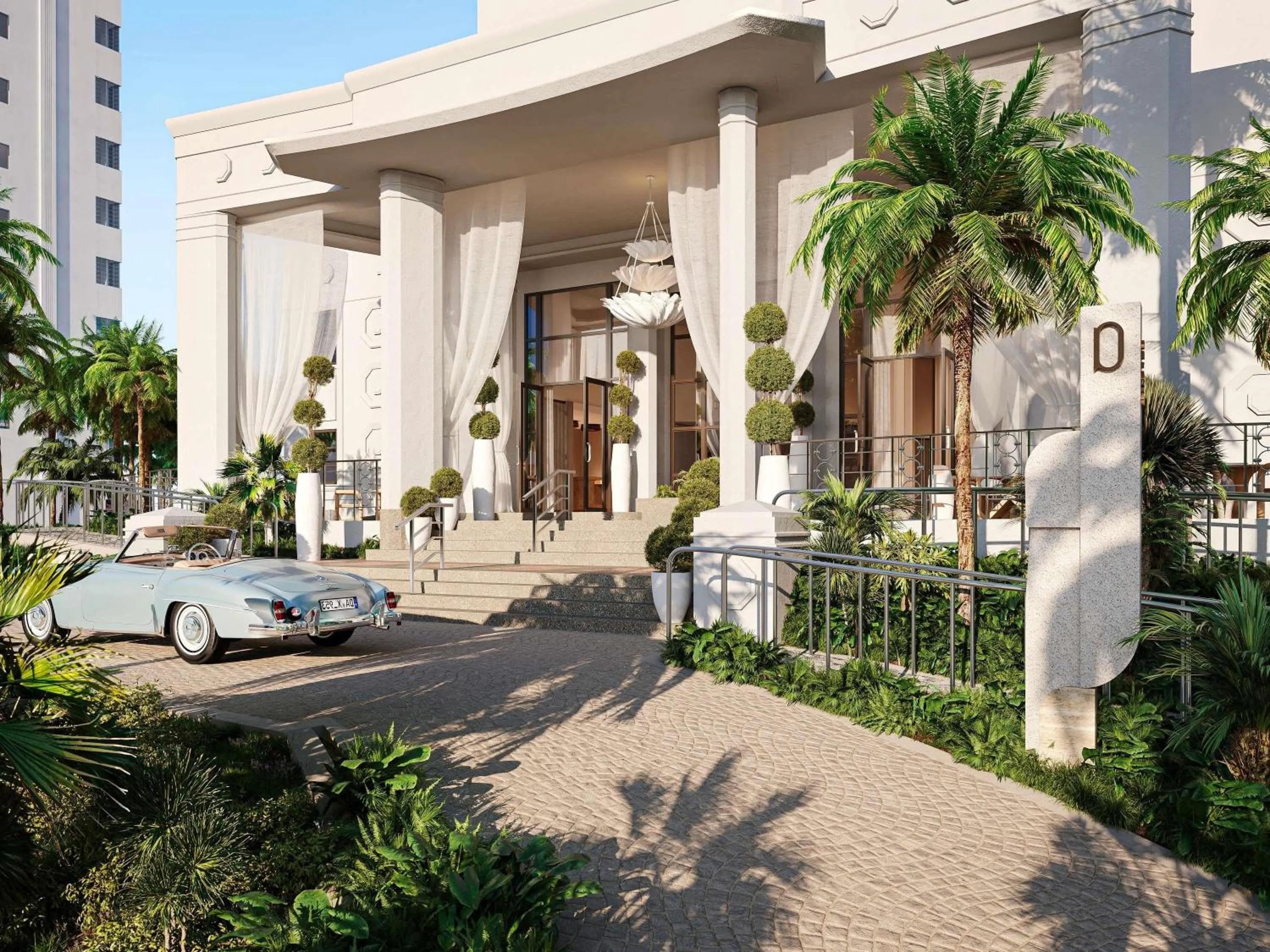 Property building in Delano Miami Beach