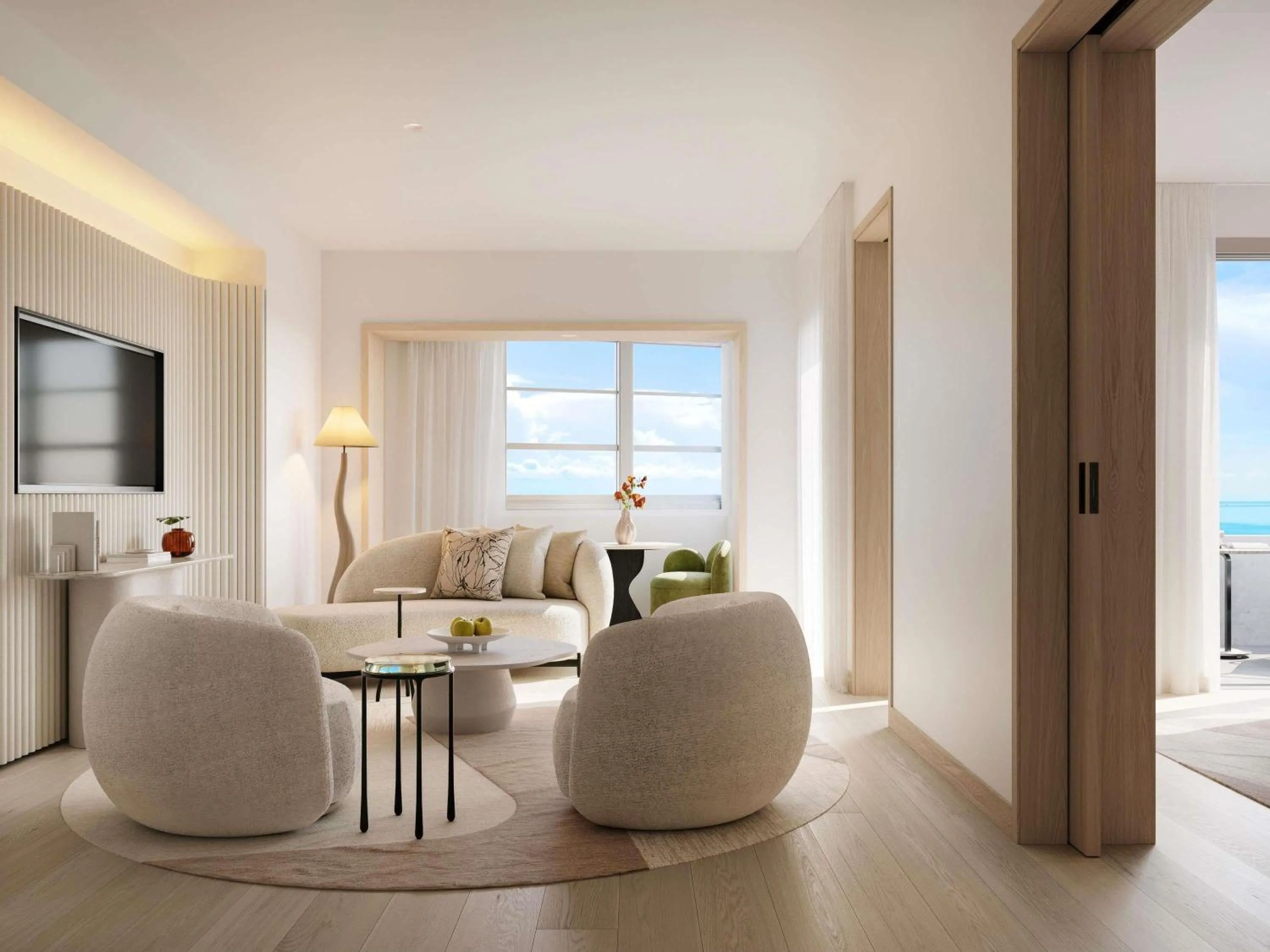 Bedroom in Delano Miami Beach