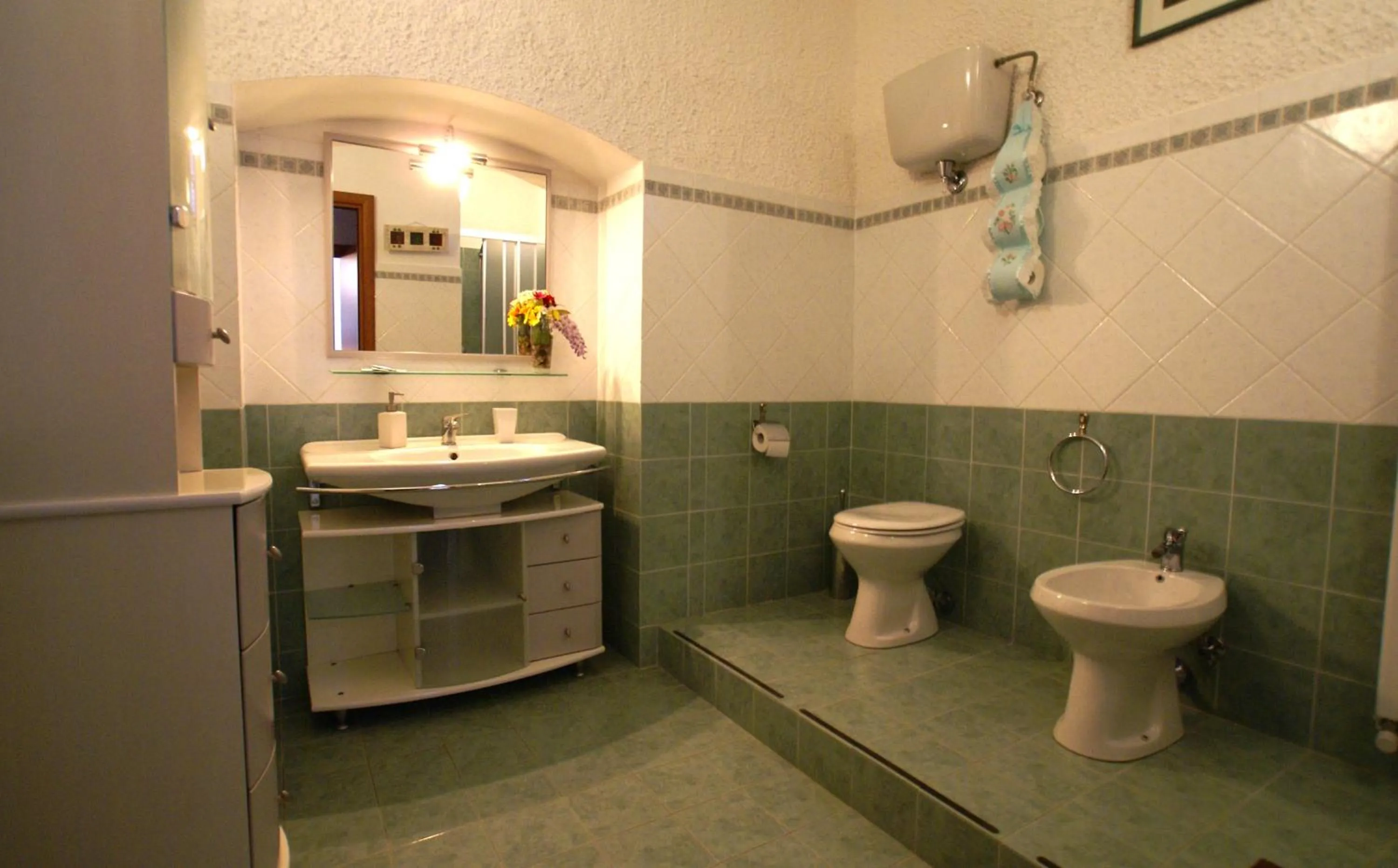 Shower in Il Querceto