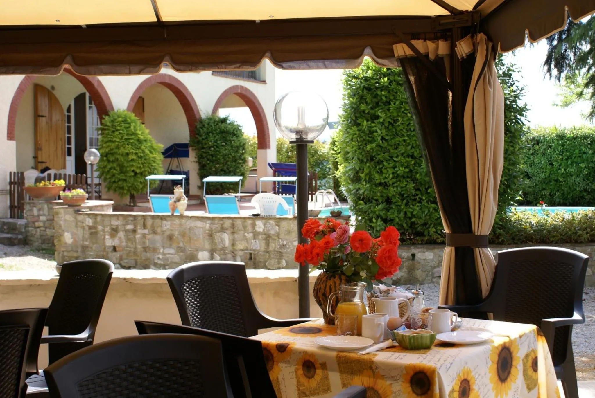 Balcony/Terrace in Il Querceto