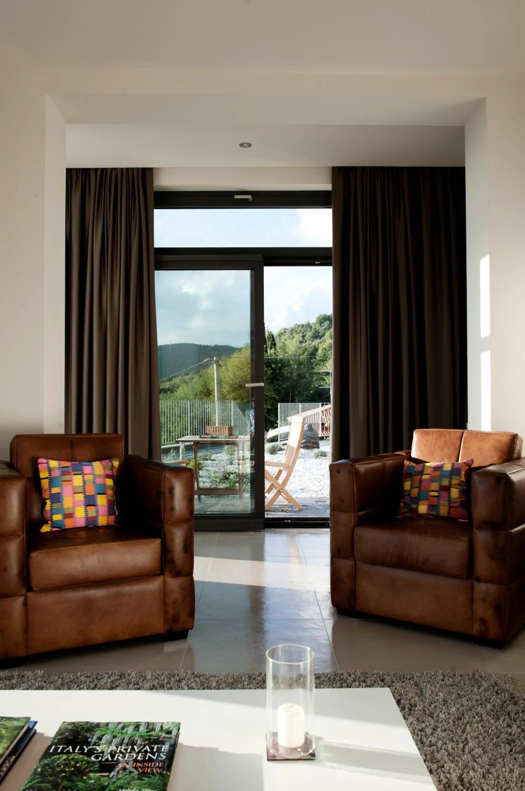 Living room in B&B Casa Colleverde