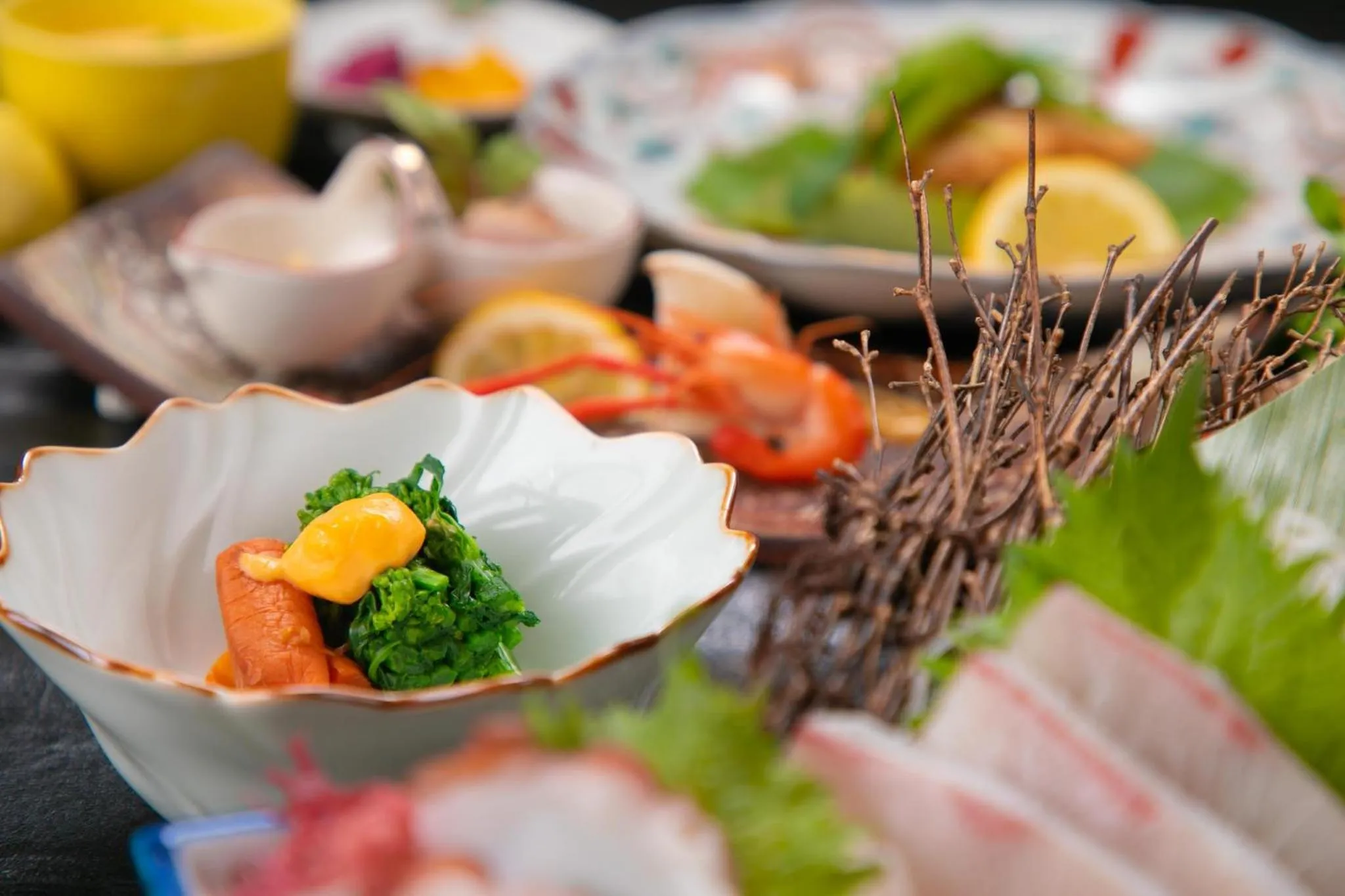 Food in Yasuraginoyado Yufu