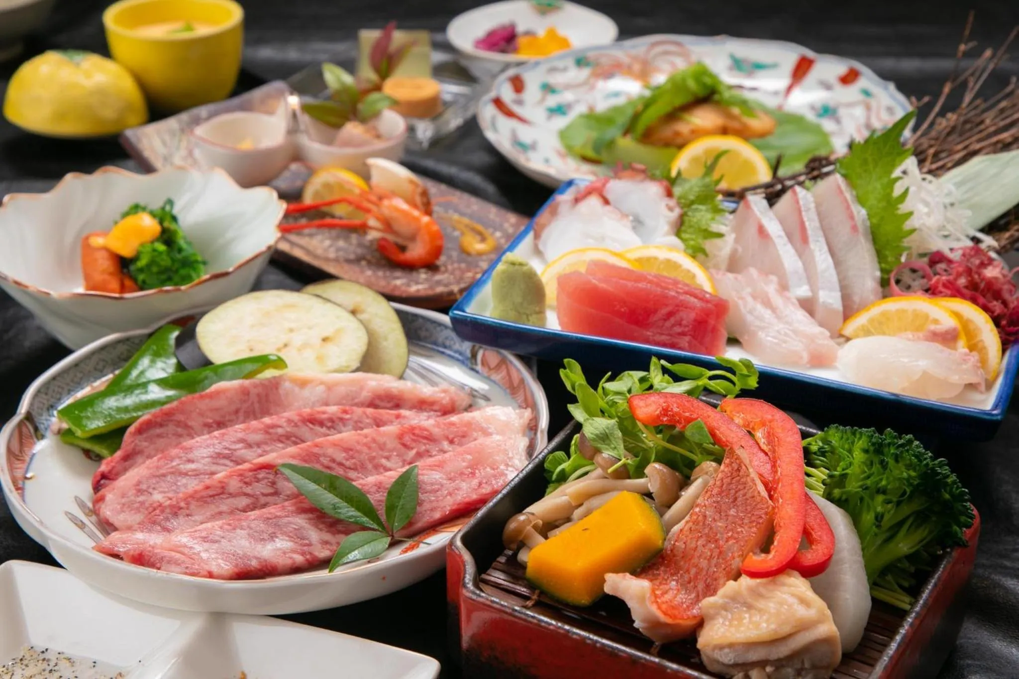 Food in Yasuraginoyado Yufu