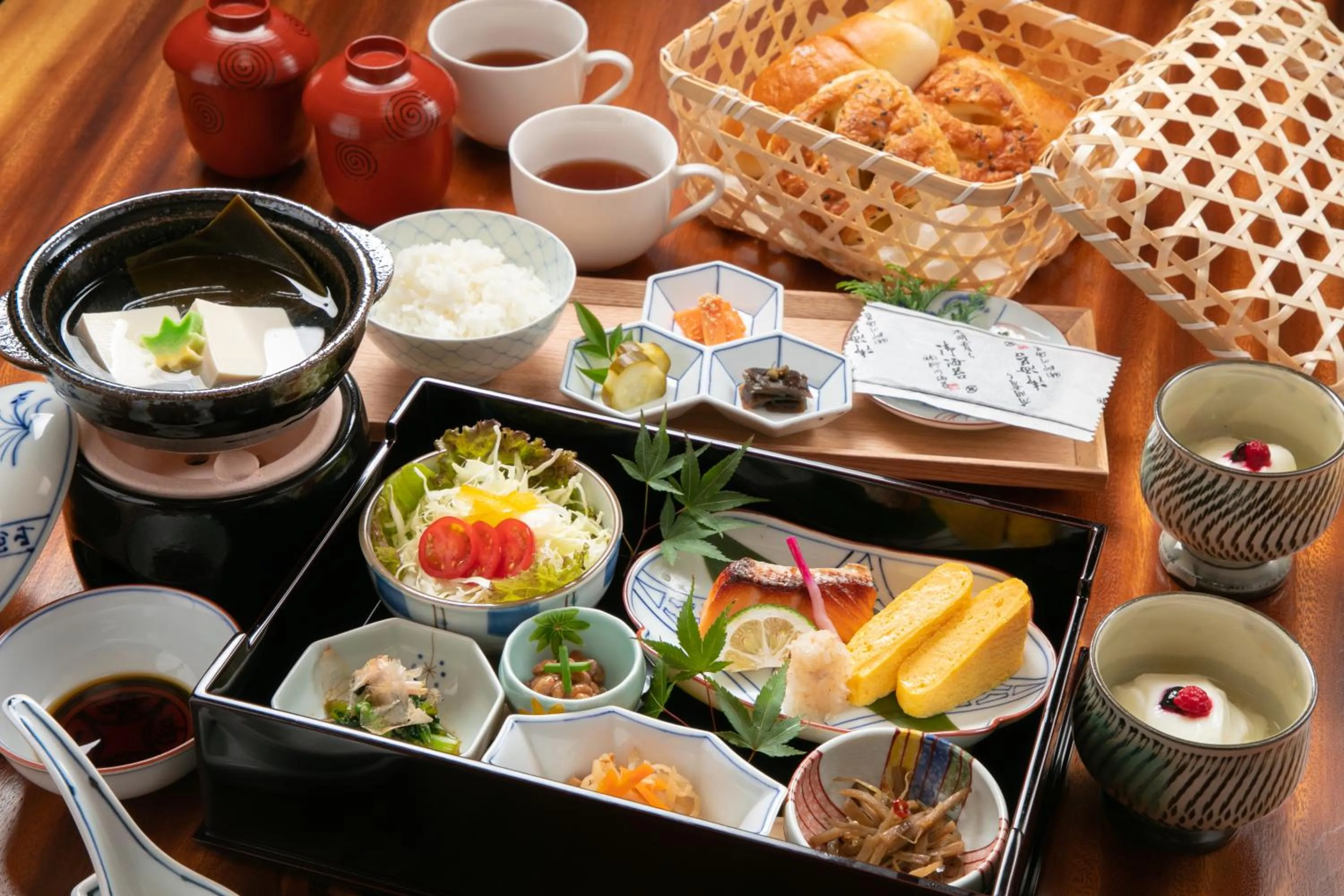 Breakfast in Yasuraginoyado Yufu