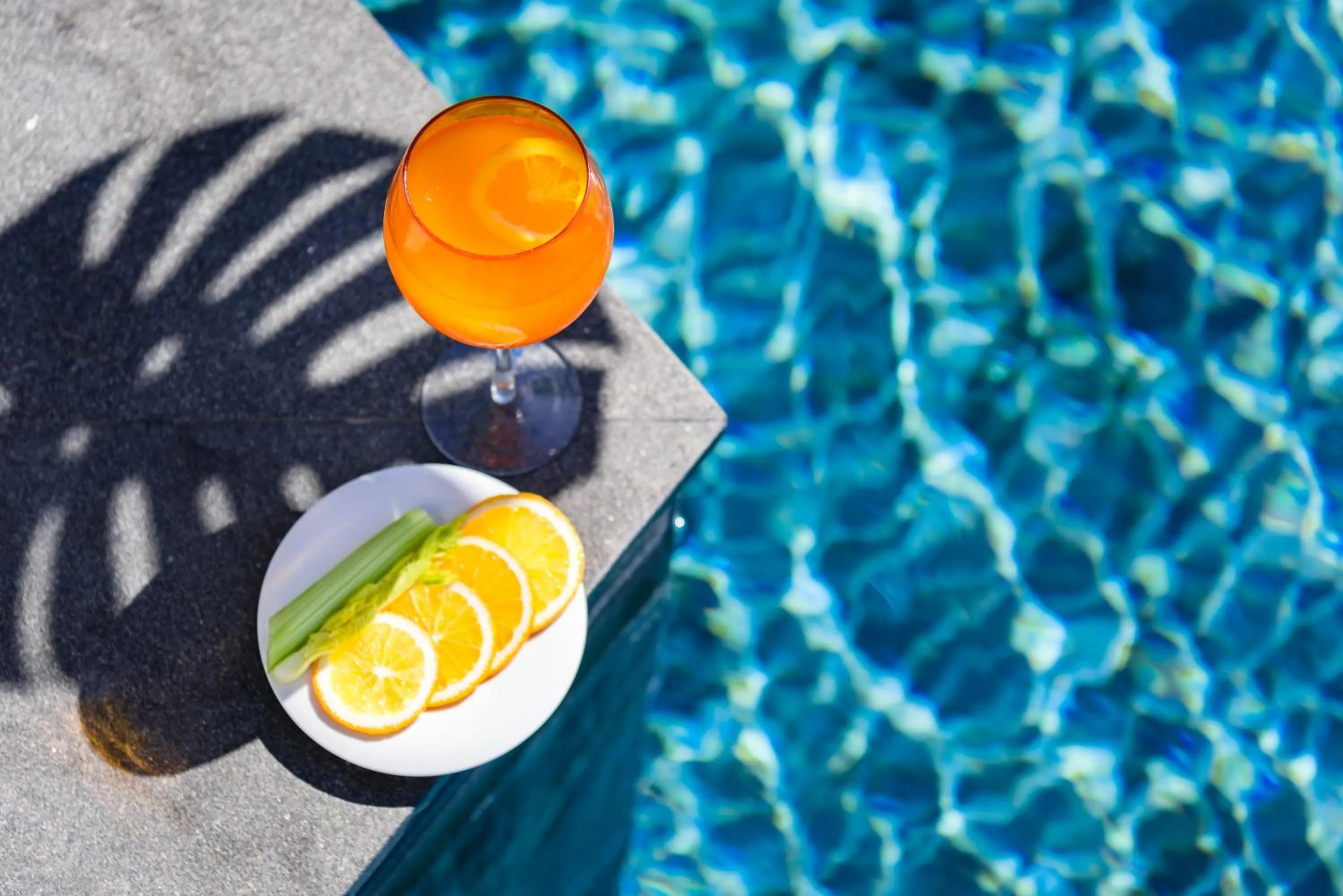 Swimming pool in Oceanfront Beach Resort
