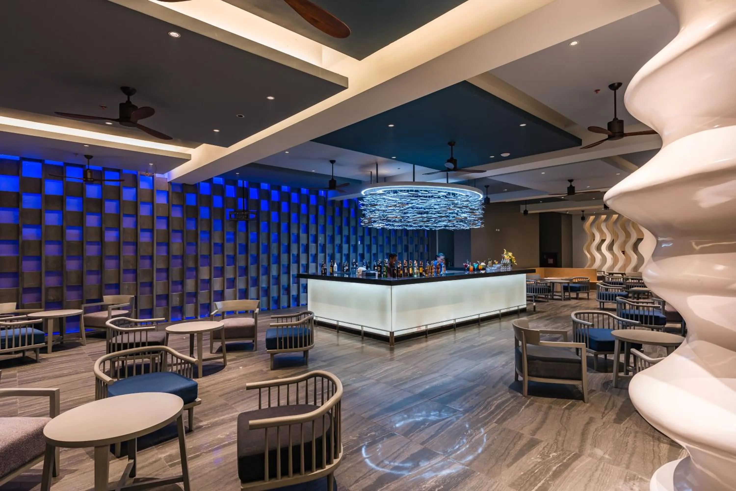 Lounge or bar in Oceanfront Beach Resort