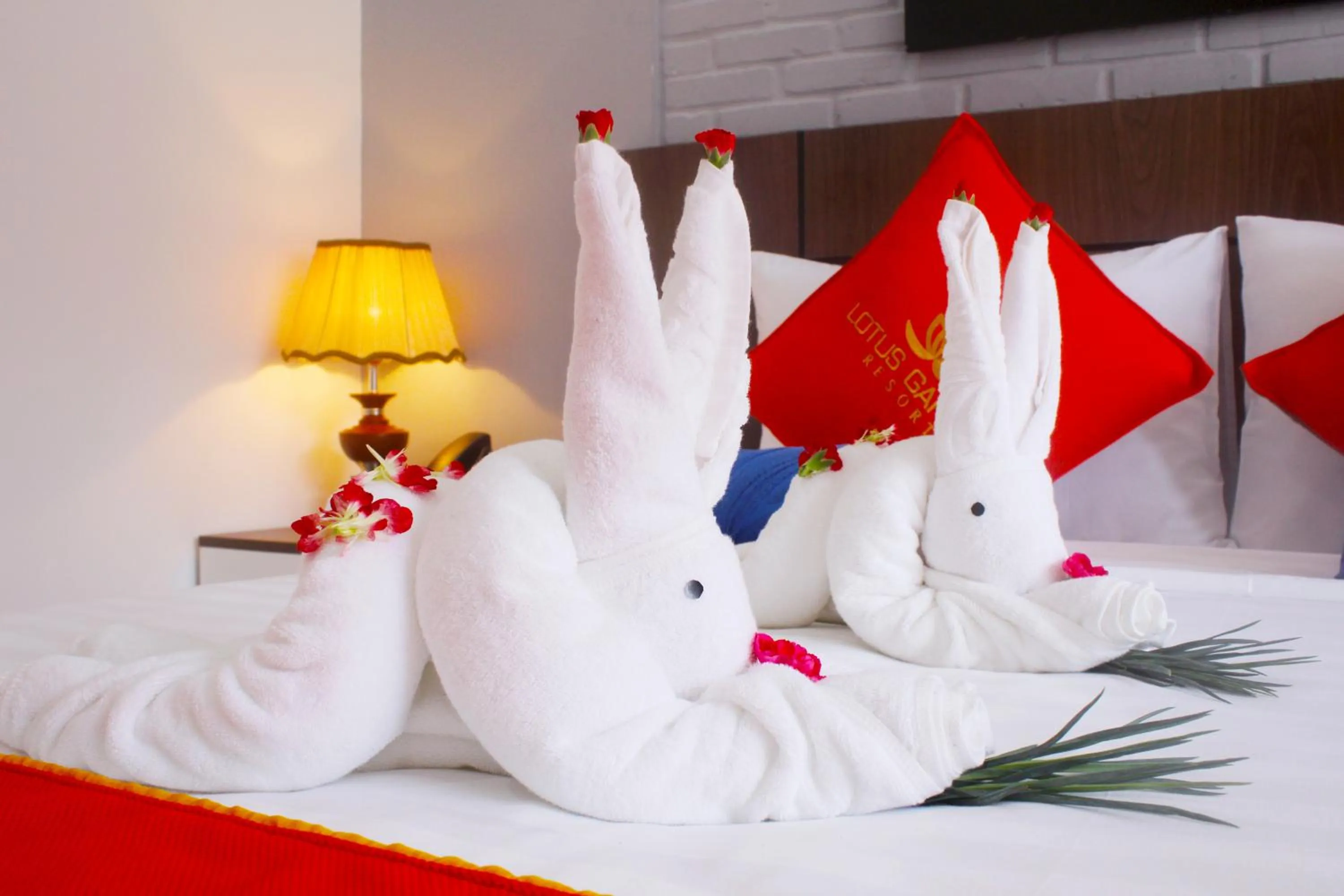 Decorative detail, Bed in Lotus Garden Muine Resort & Spa