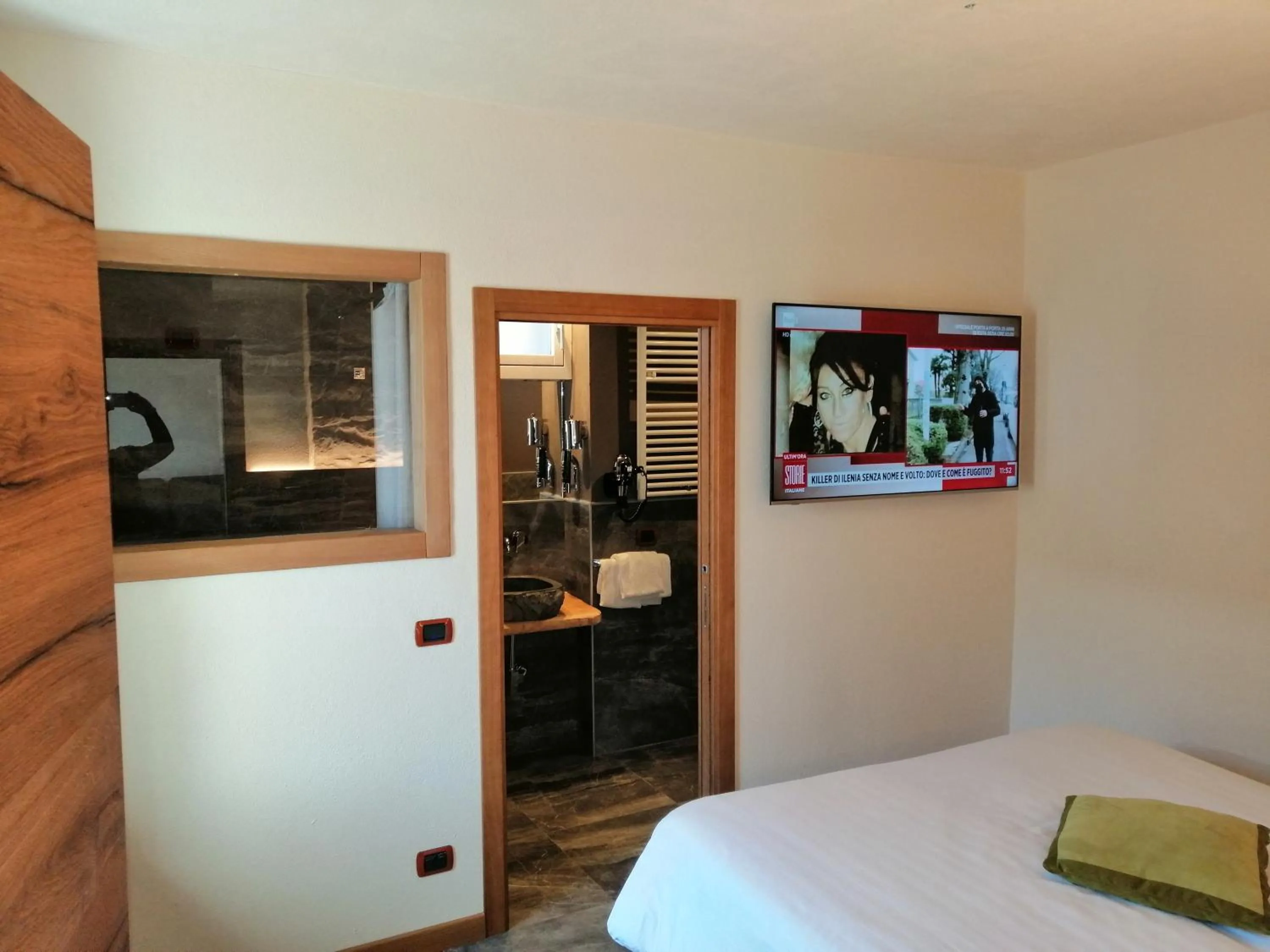 Bed in Hotel Firenze