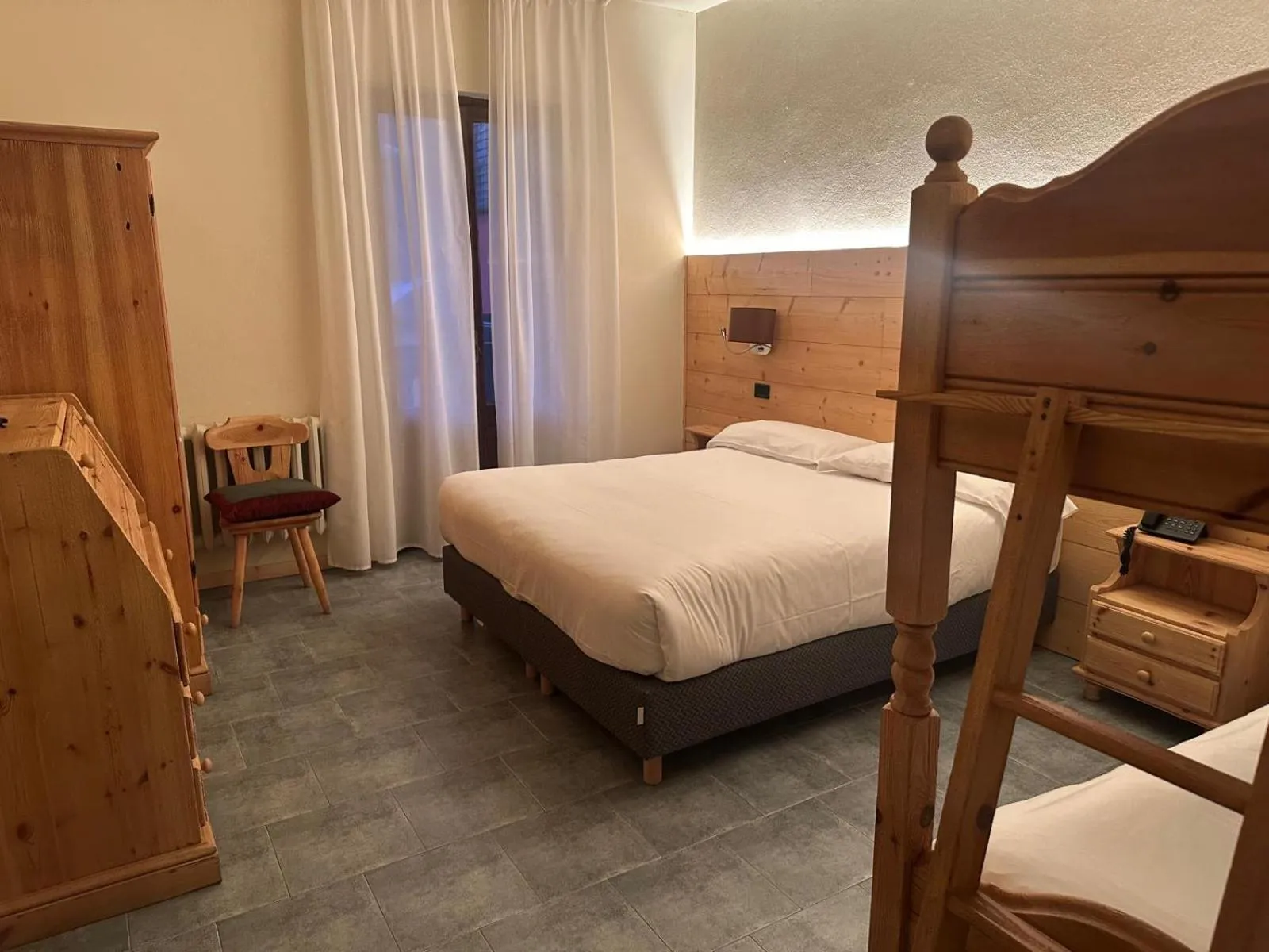 Bed in Hotel Firenze