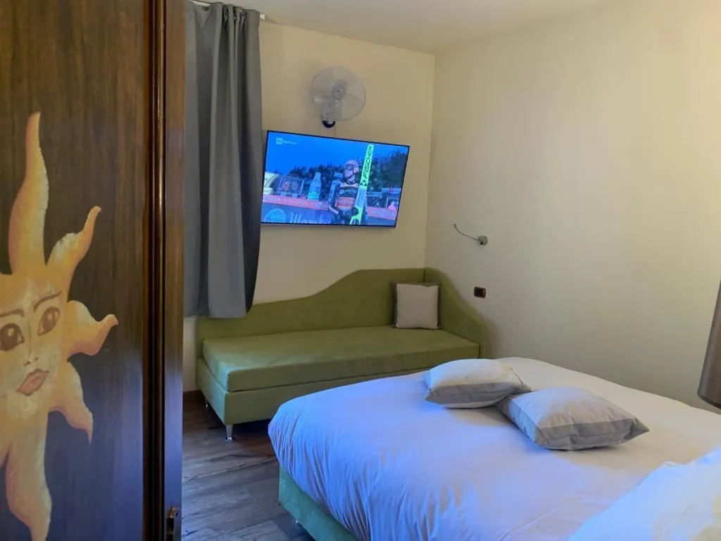 Bed in Hotel Firenze