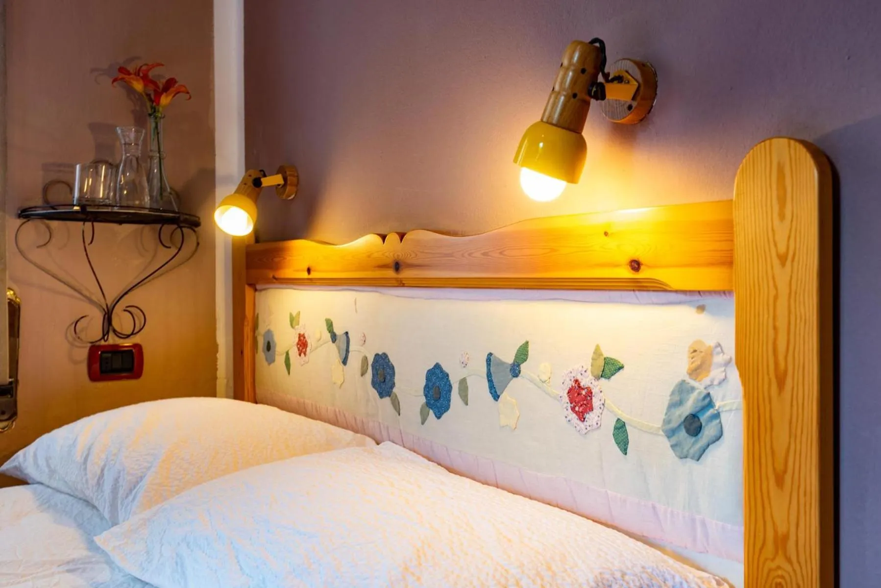 Bed in Hotel Firenze