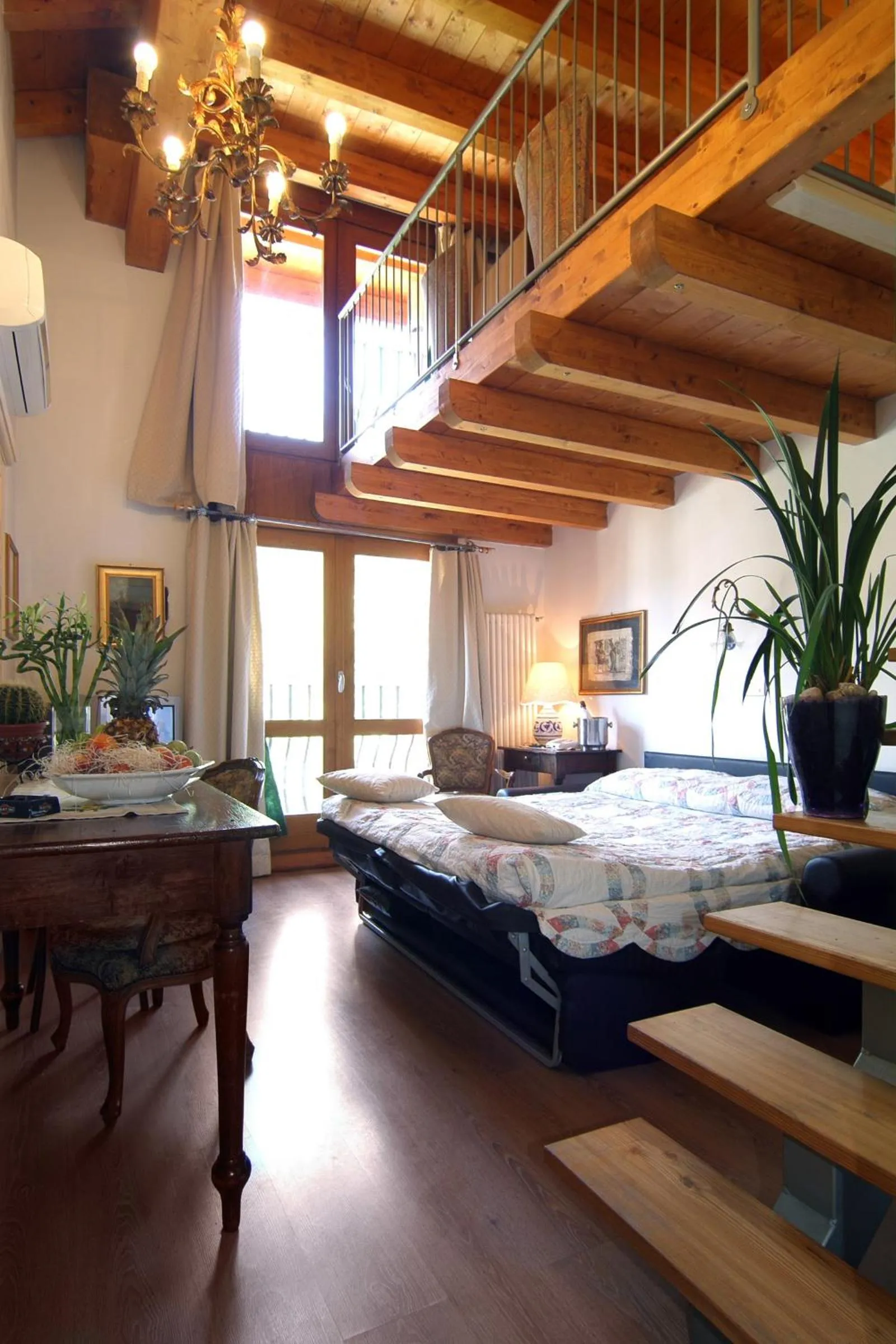 Bed in Hotel Firenze