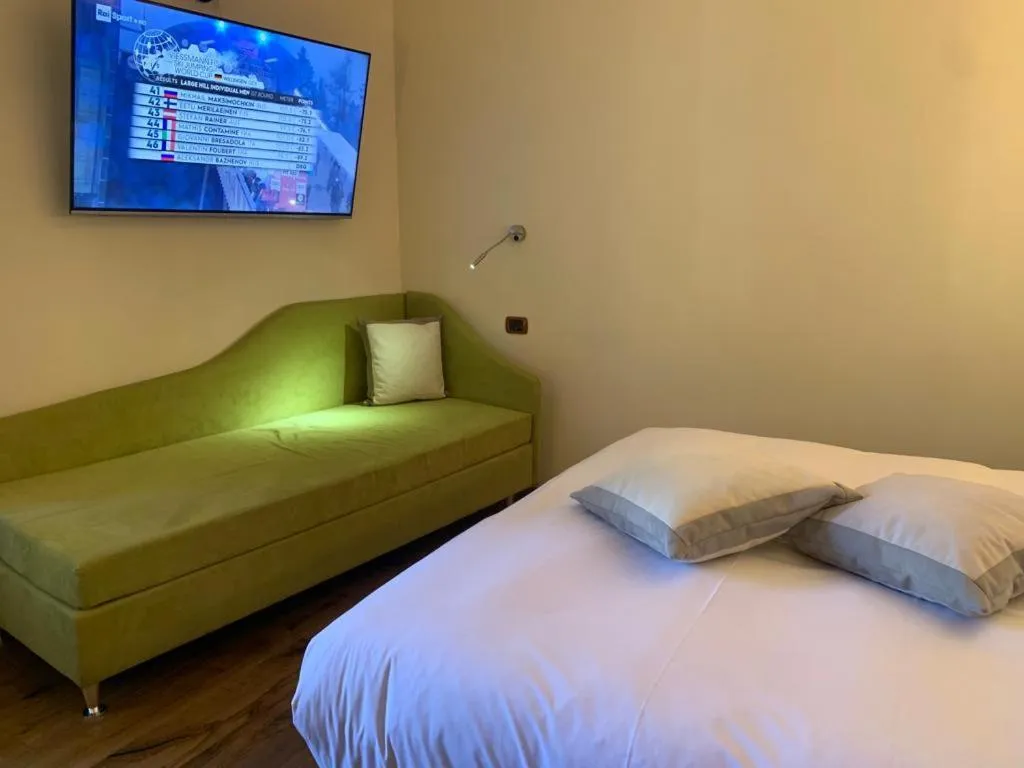 Bed in Hotel Firenze