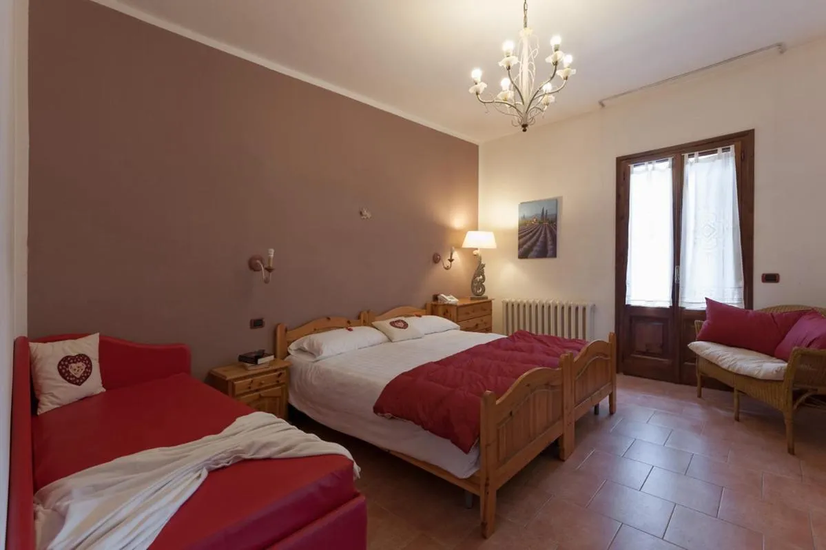 Bed in Hotel Firenze