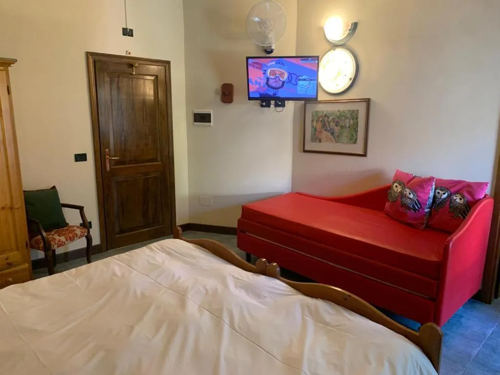 Bed in Hotel Firenze