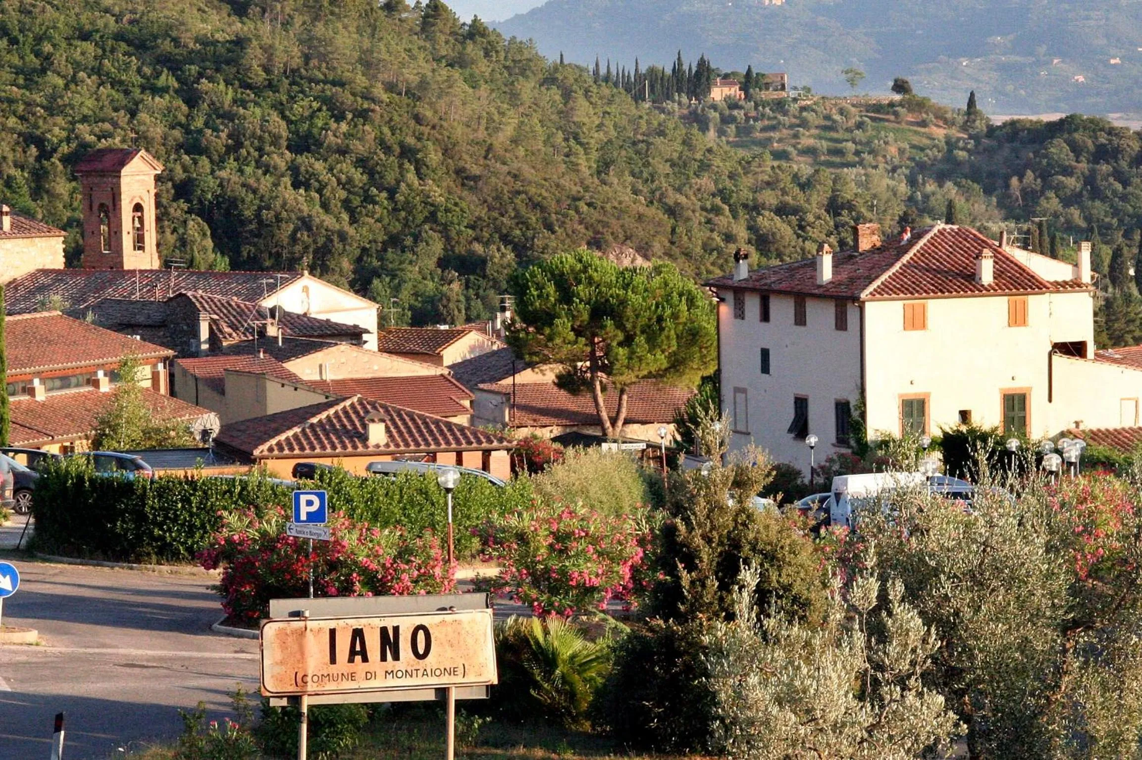View (from property/room) in La Vecchia Sassa