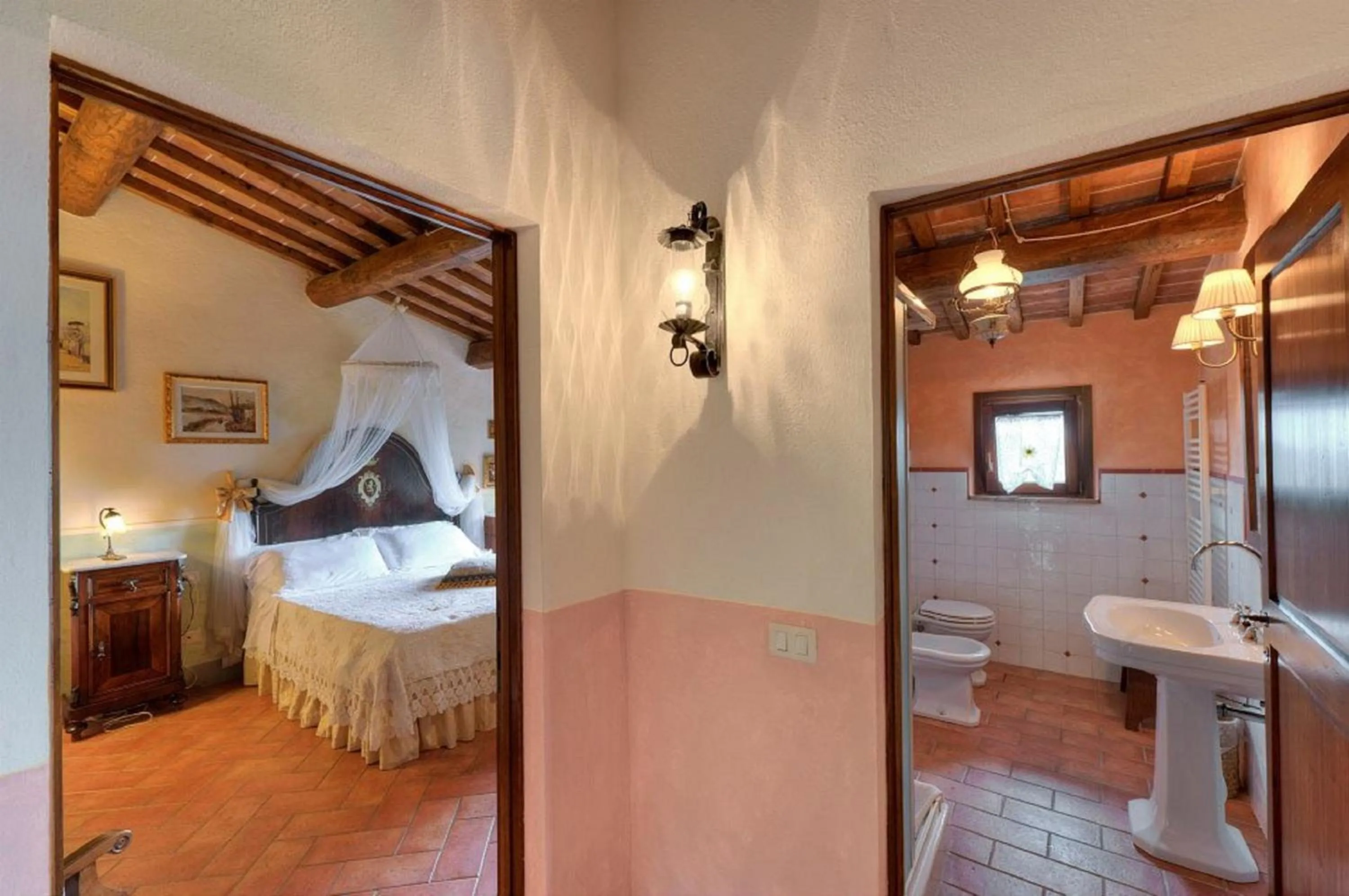 Bed in La Vecchia Sassa