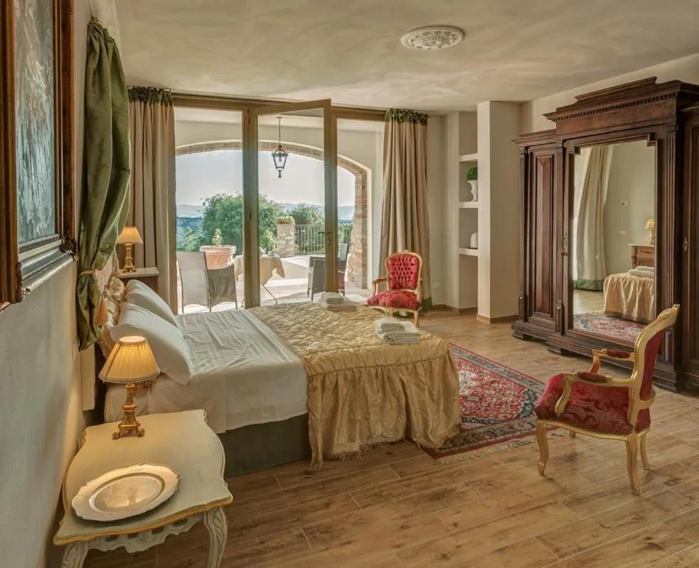Bed in La Vecchia Sassa