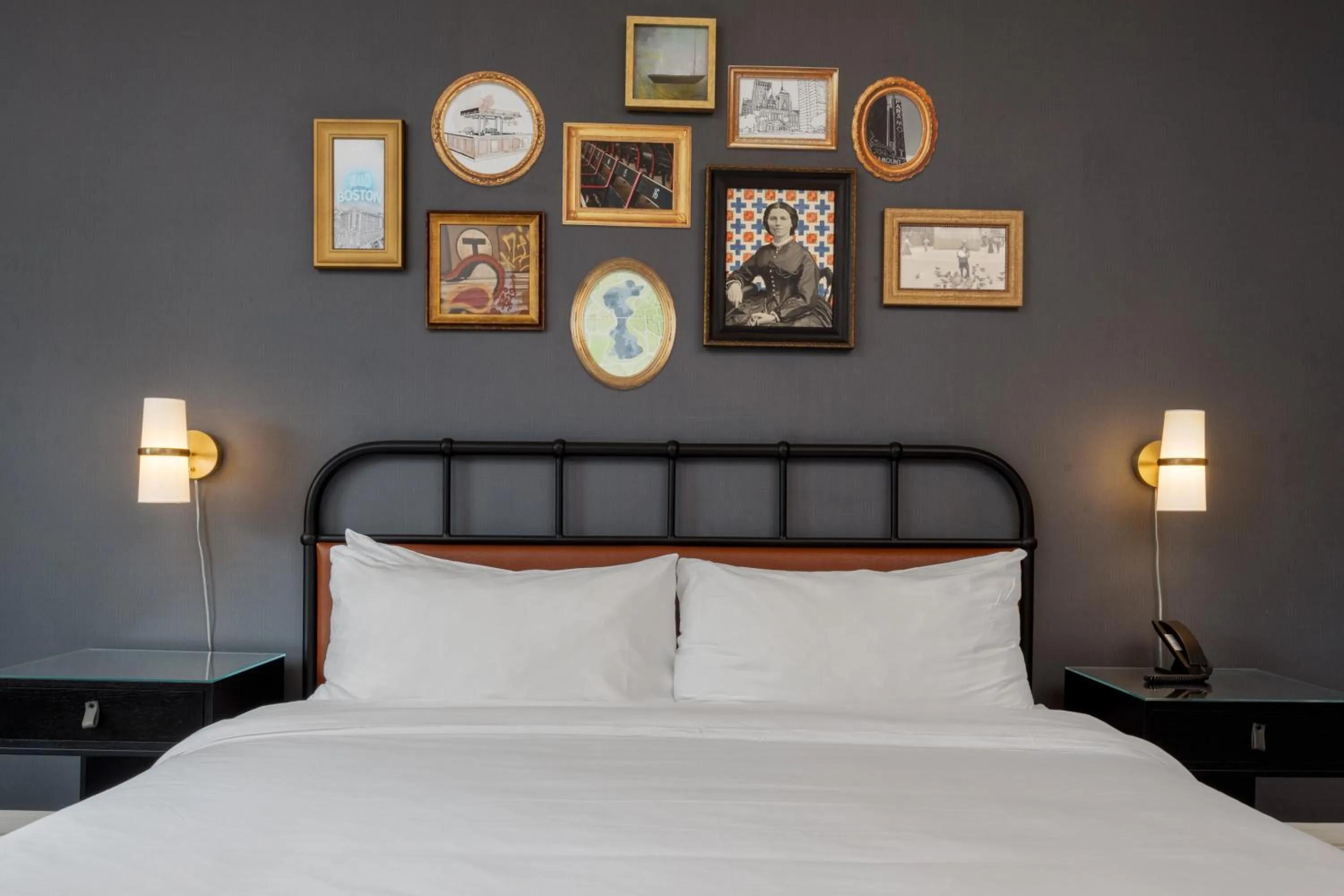 Bed in Copley Square Hotel, a FOUND Hotel