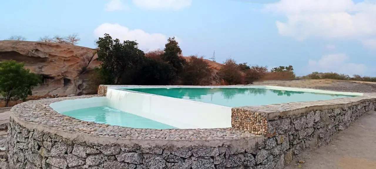 Swimming pool in Thour Nature Resorts - Jawai Leopard Safari Camp