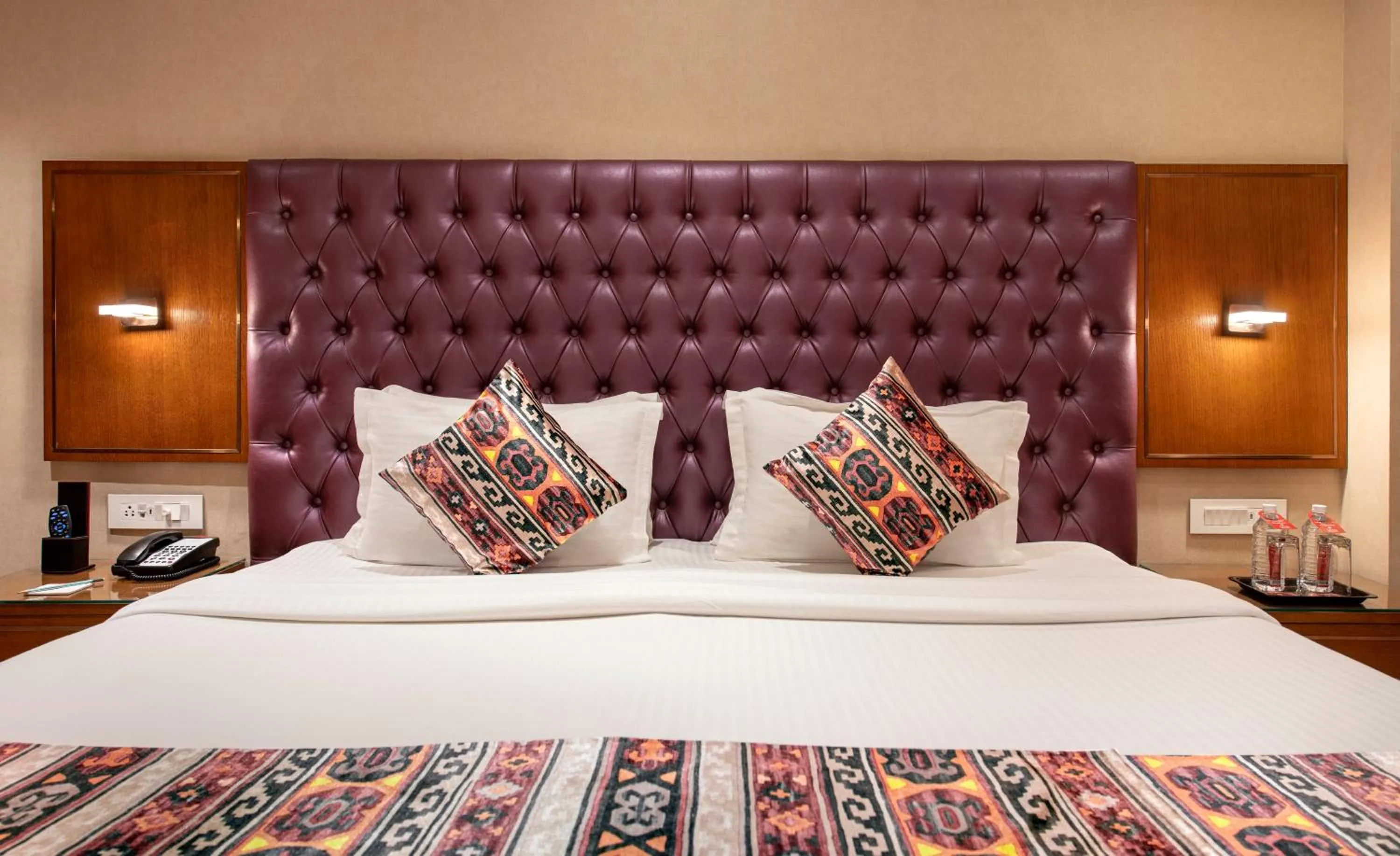 Bed in SK Lords Inn Ahmedabad