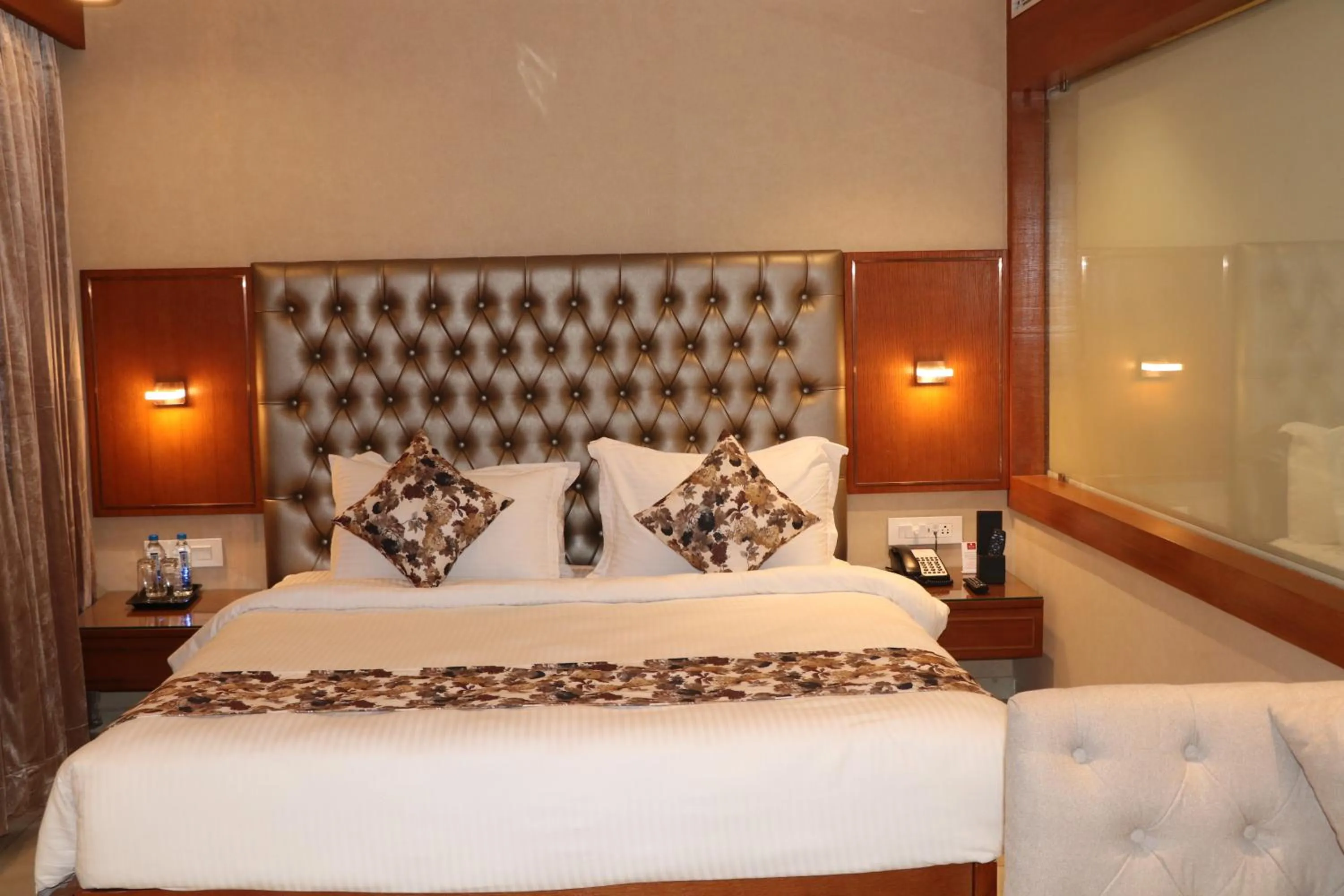 Bed in SK Lords Inn Ahmedabad
