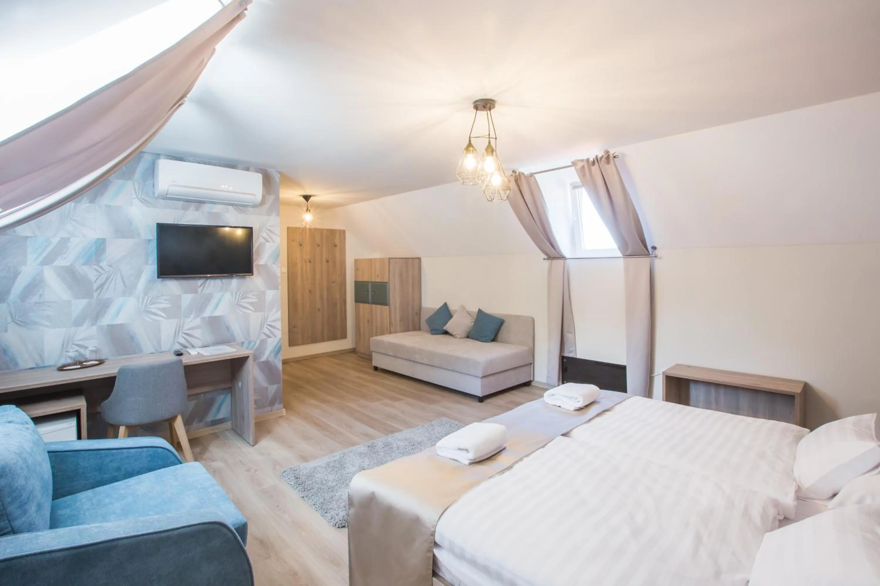 Bed in Fogadó a Két Tölgyfához