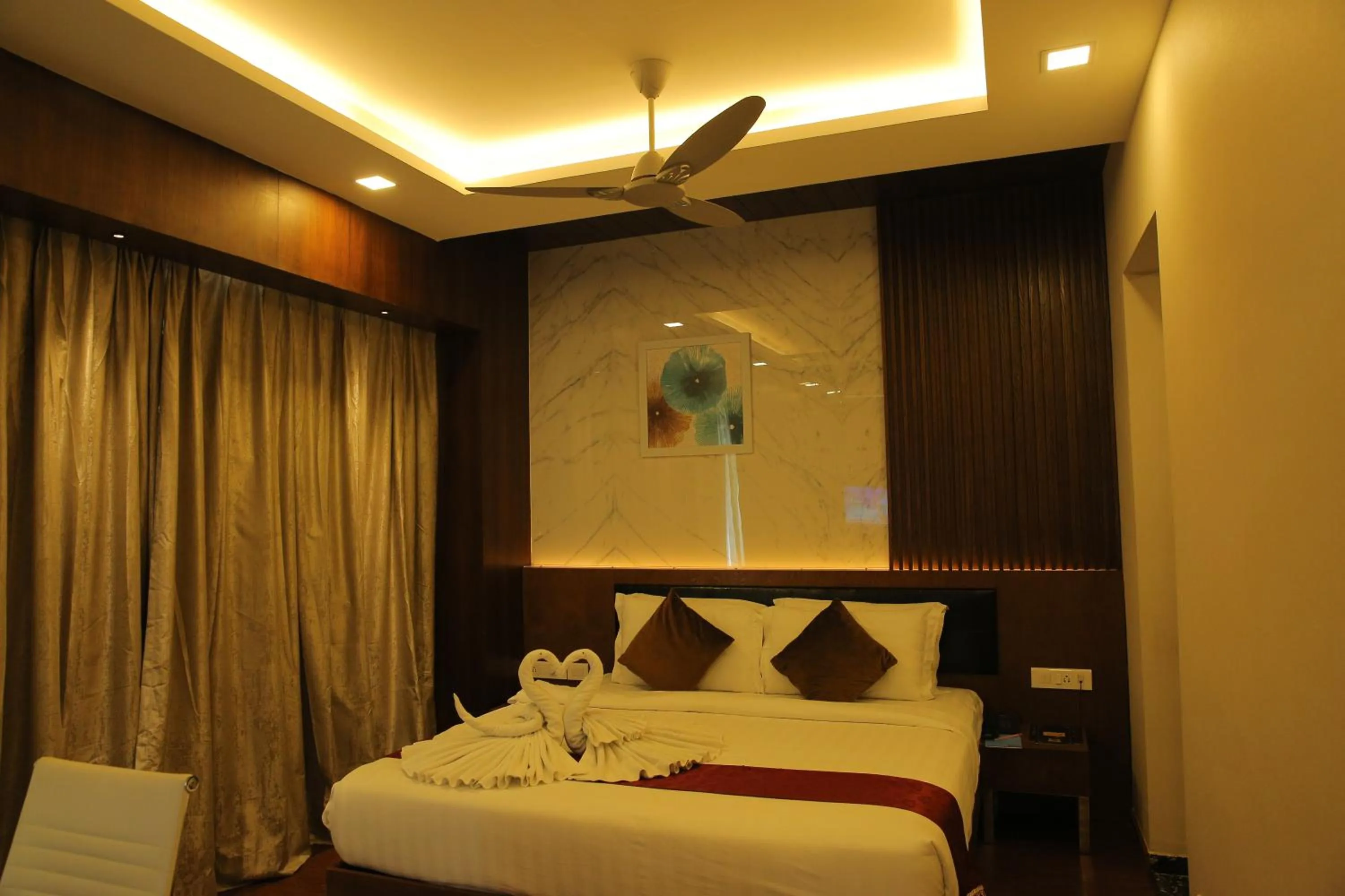 Bed in The Royal Grand