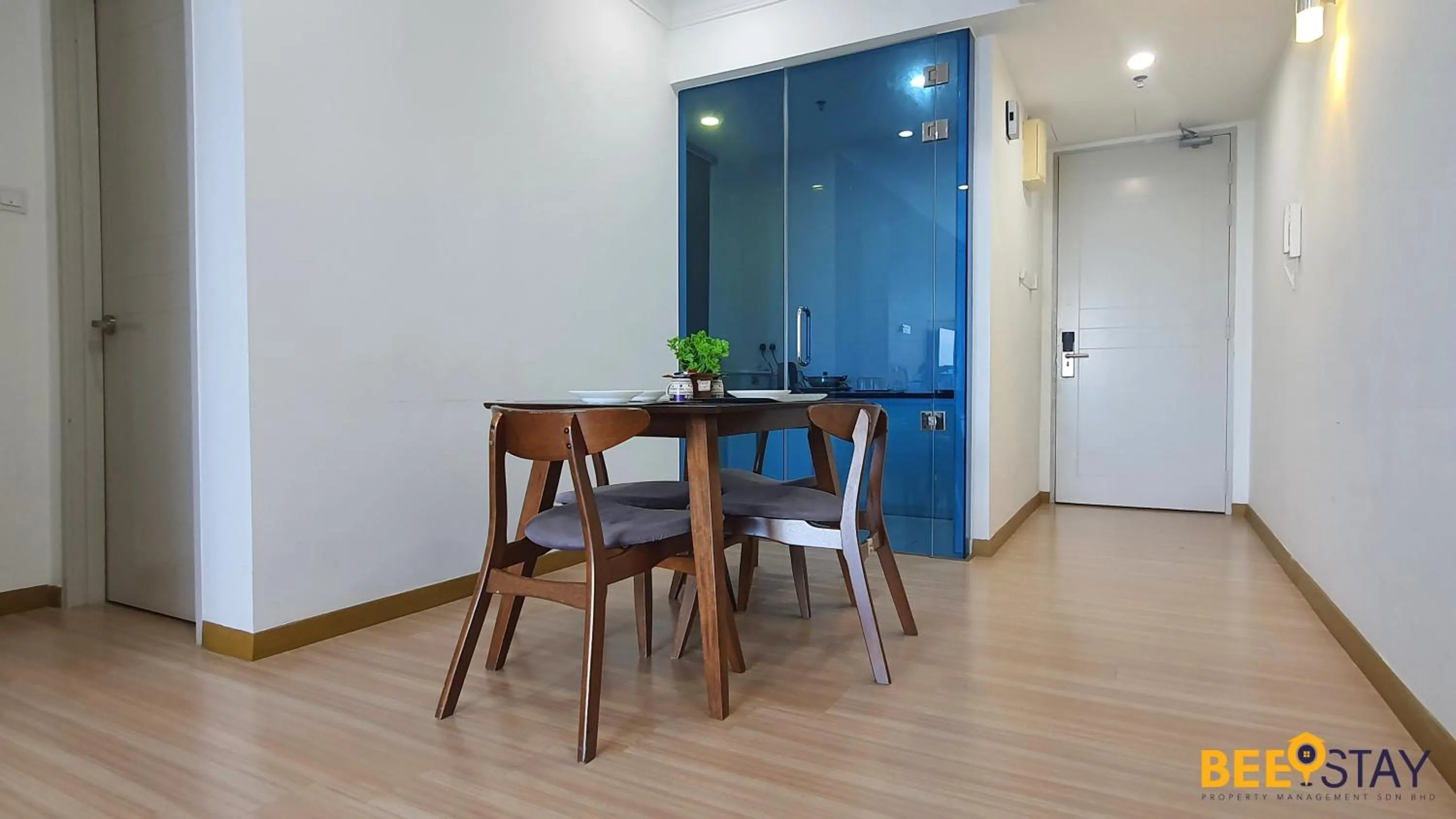 Dining area in The Wave Suites Melaka