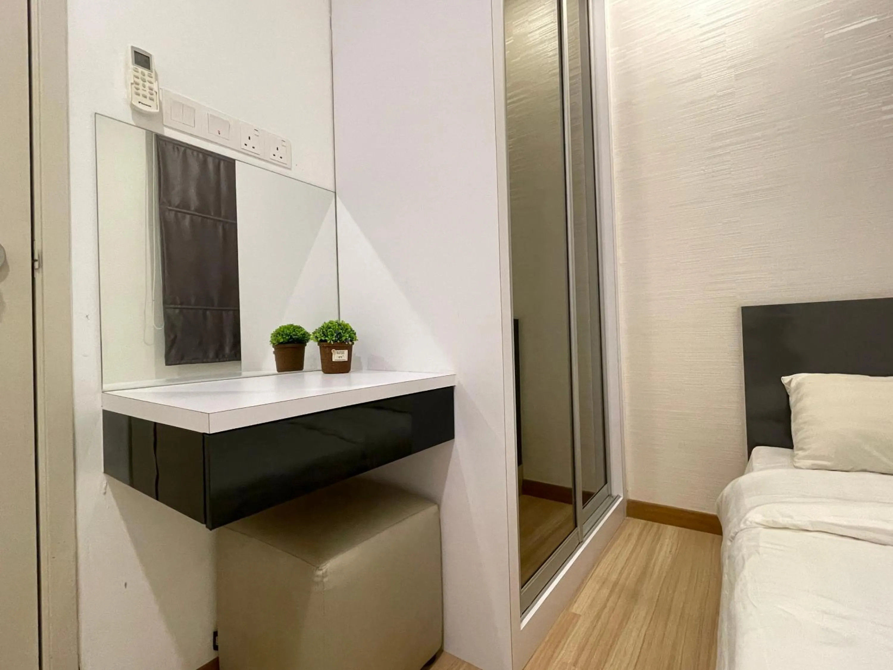 Bed in The Wave Suites Melaka