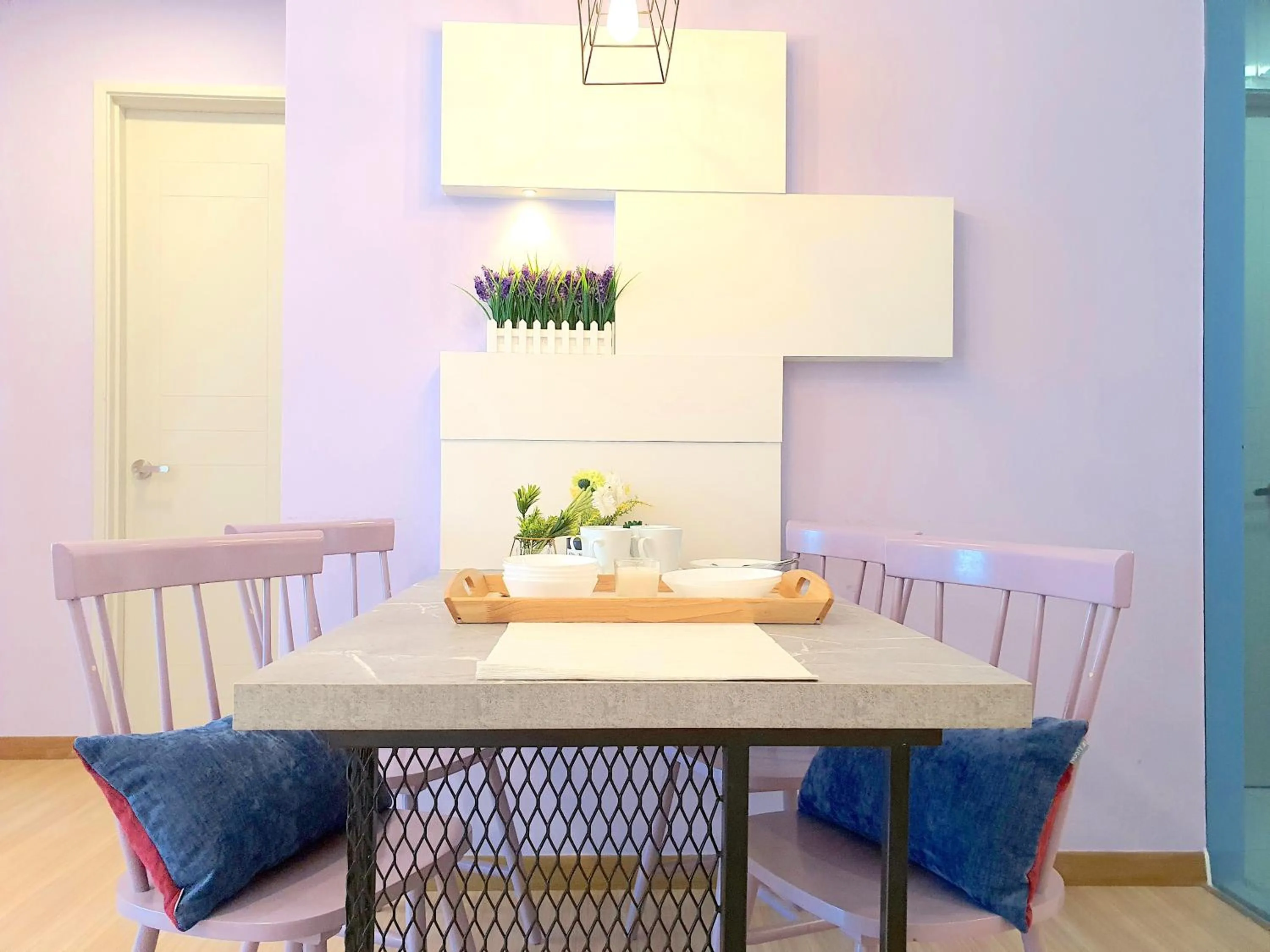 Dining area in The Wave Suites Melaka